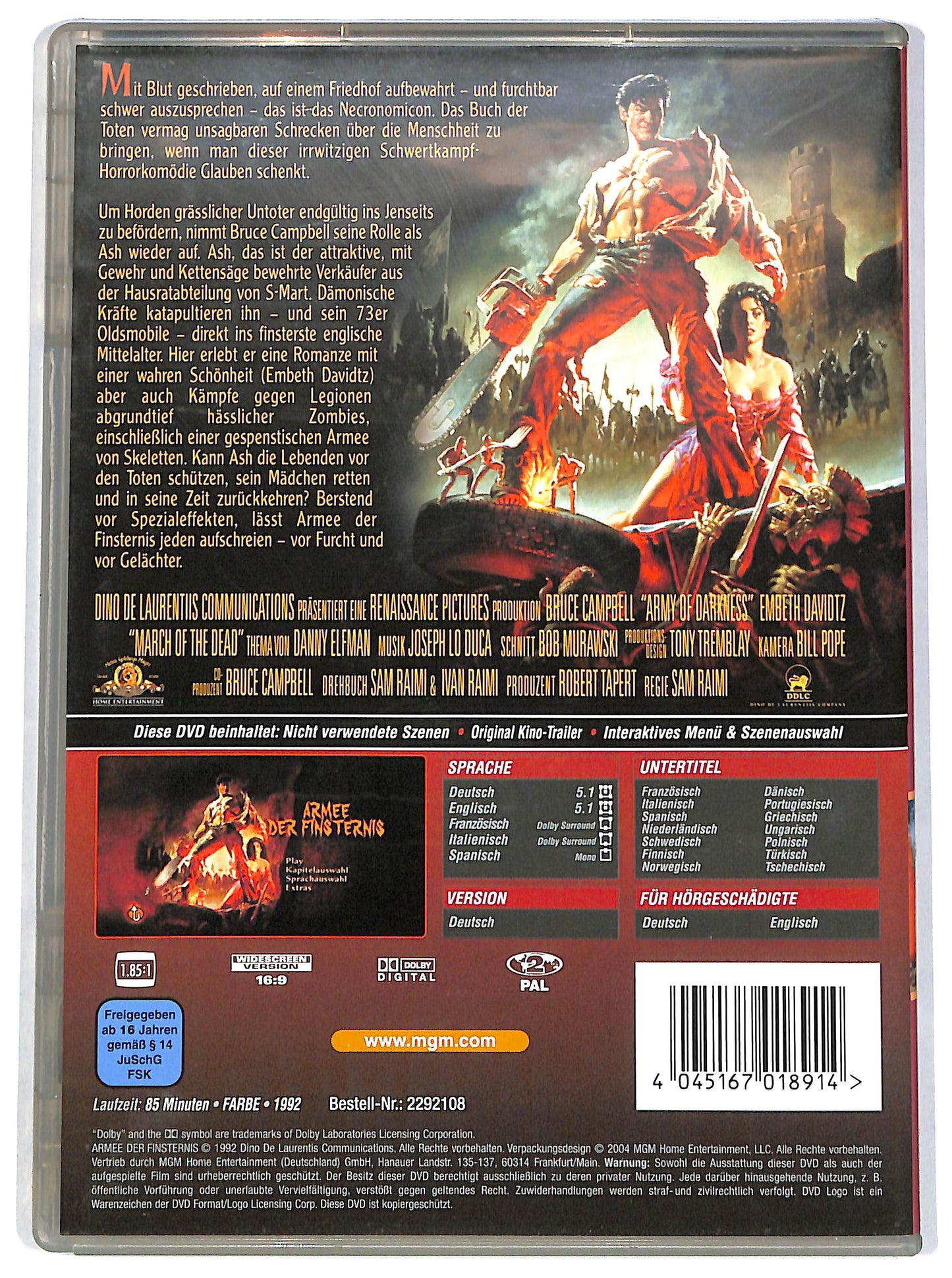 EBOND Armee Der Finsternis DVD D649749