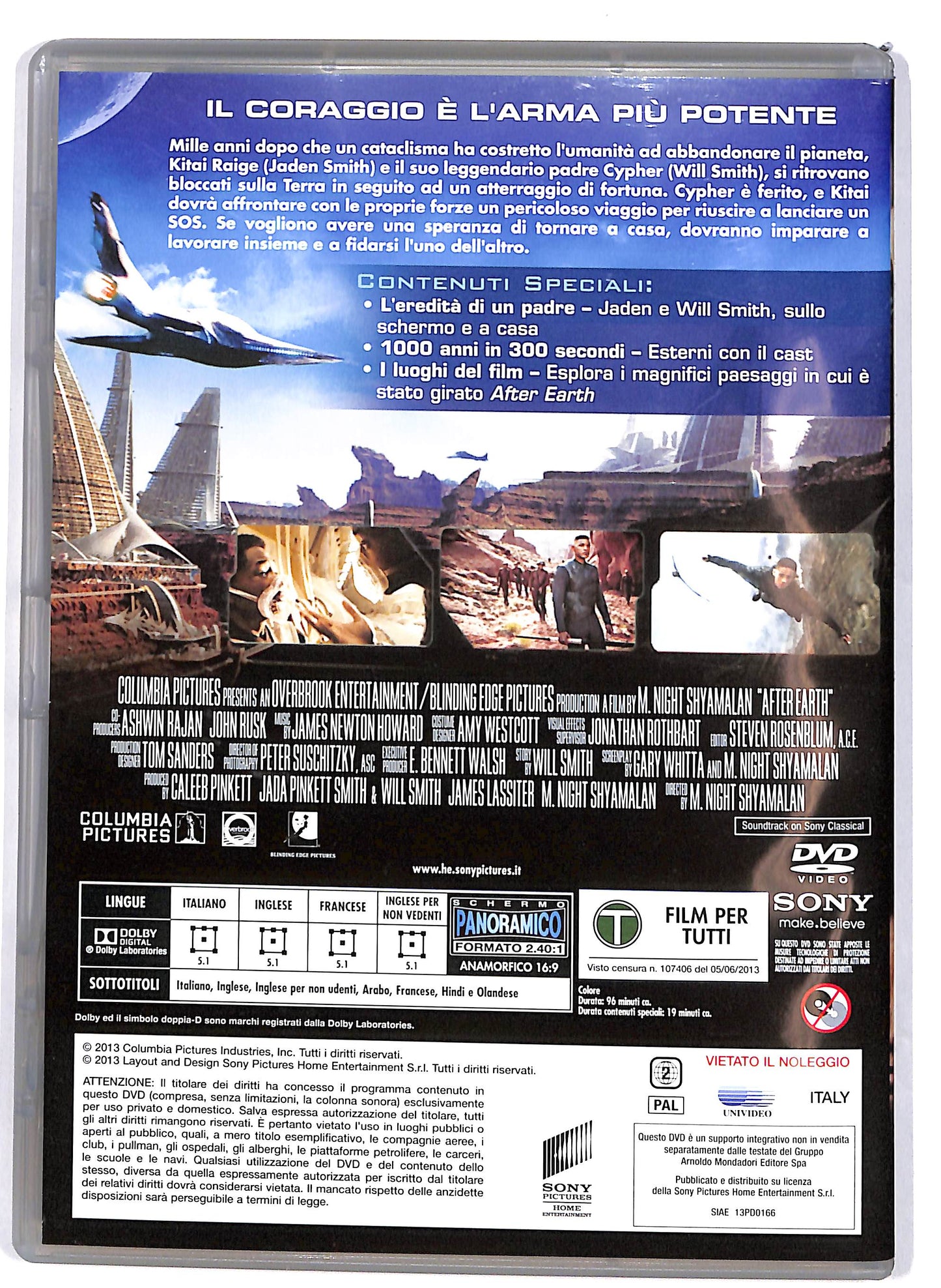 EBOND After Earth  EDITORIALE DVD D649816