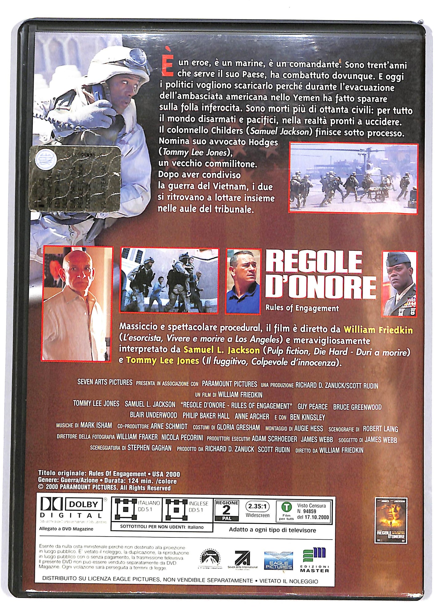 EBOND Regole d'onore EDITORIALE DVD D649830
