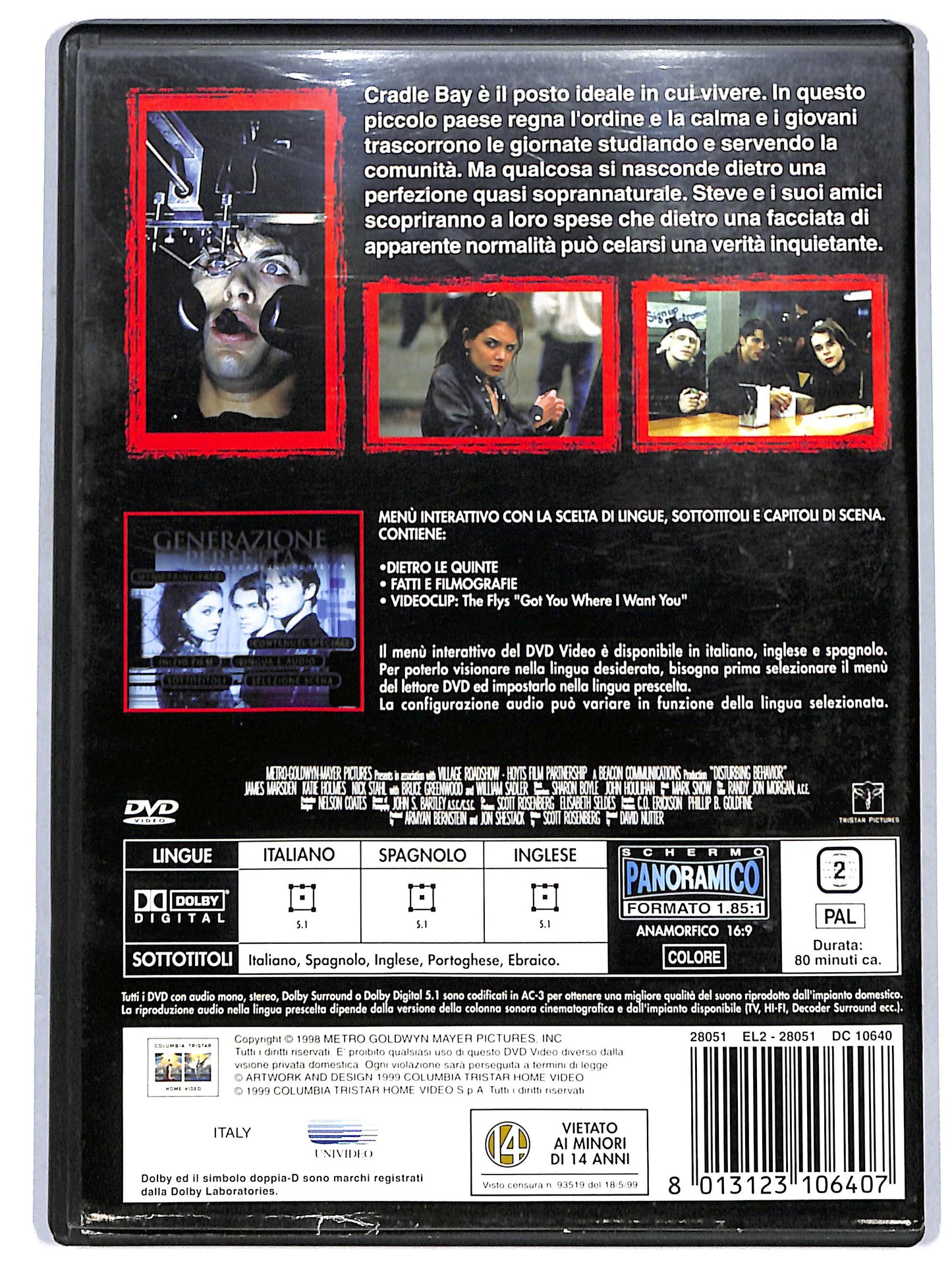 EBOND Generazione perfetta  NOLEGGIO DVD D649914