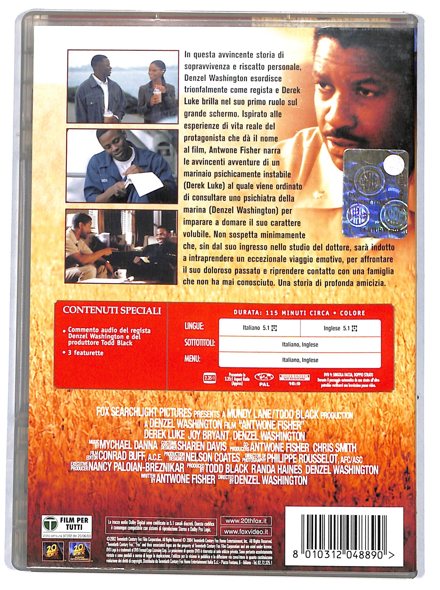 EBOND antwone fisher DVD D649920