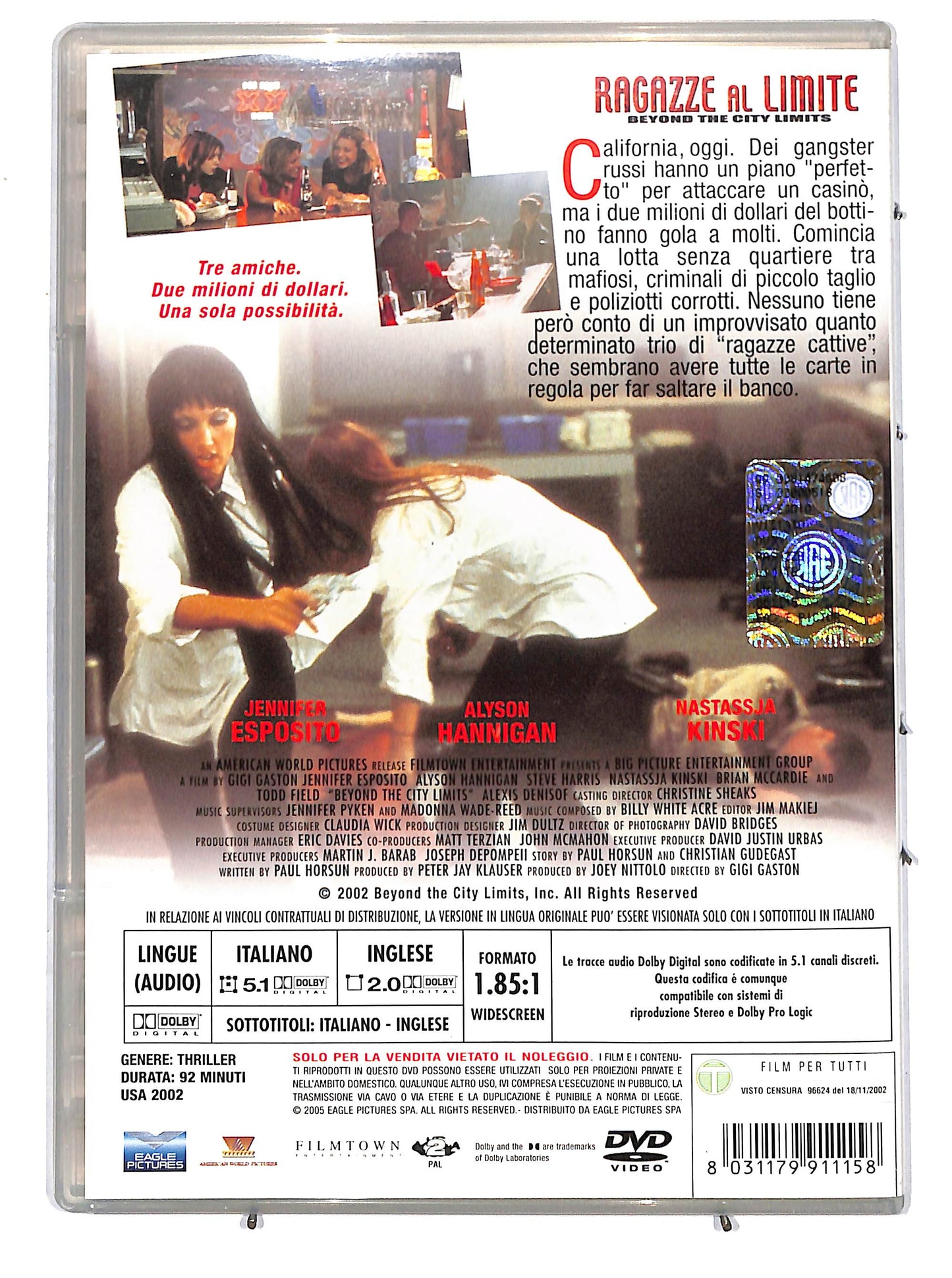EBOND Ragazze al limite DVD D649954