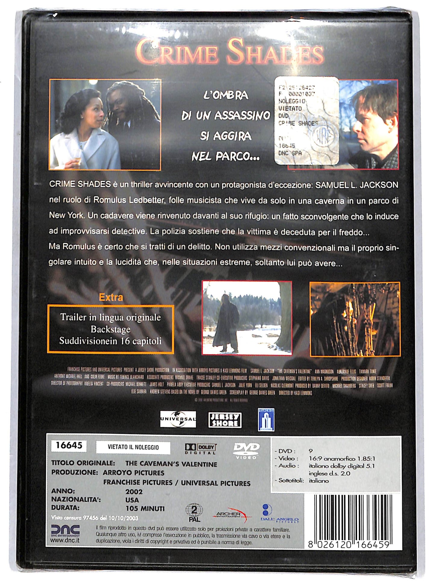 EBOND crime shades DVD D649960