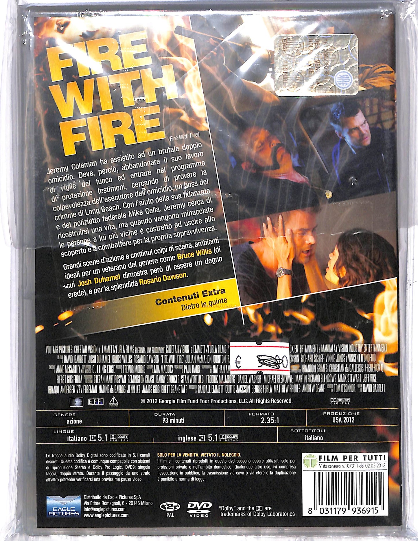 EBOND Fire with fire  DVD D650027