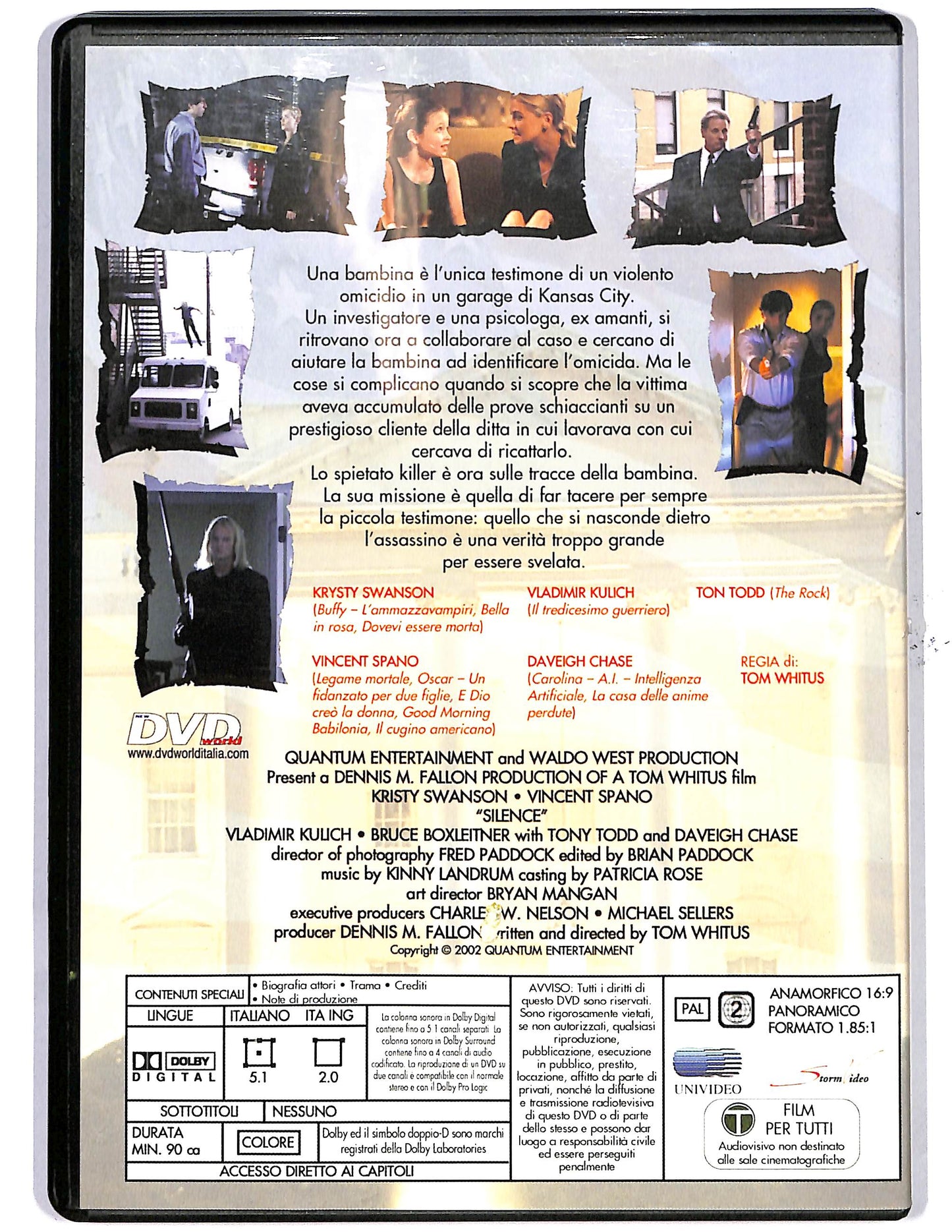 EBOND Silence Il Patto  DVD D650134