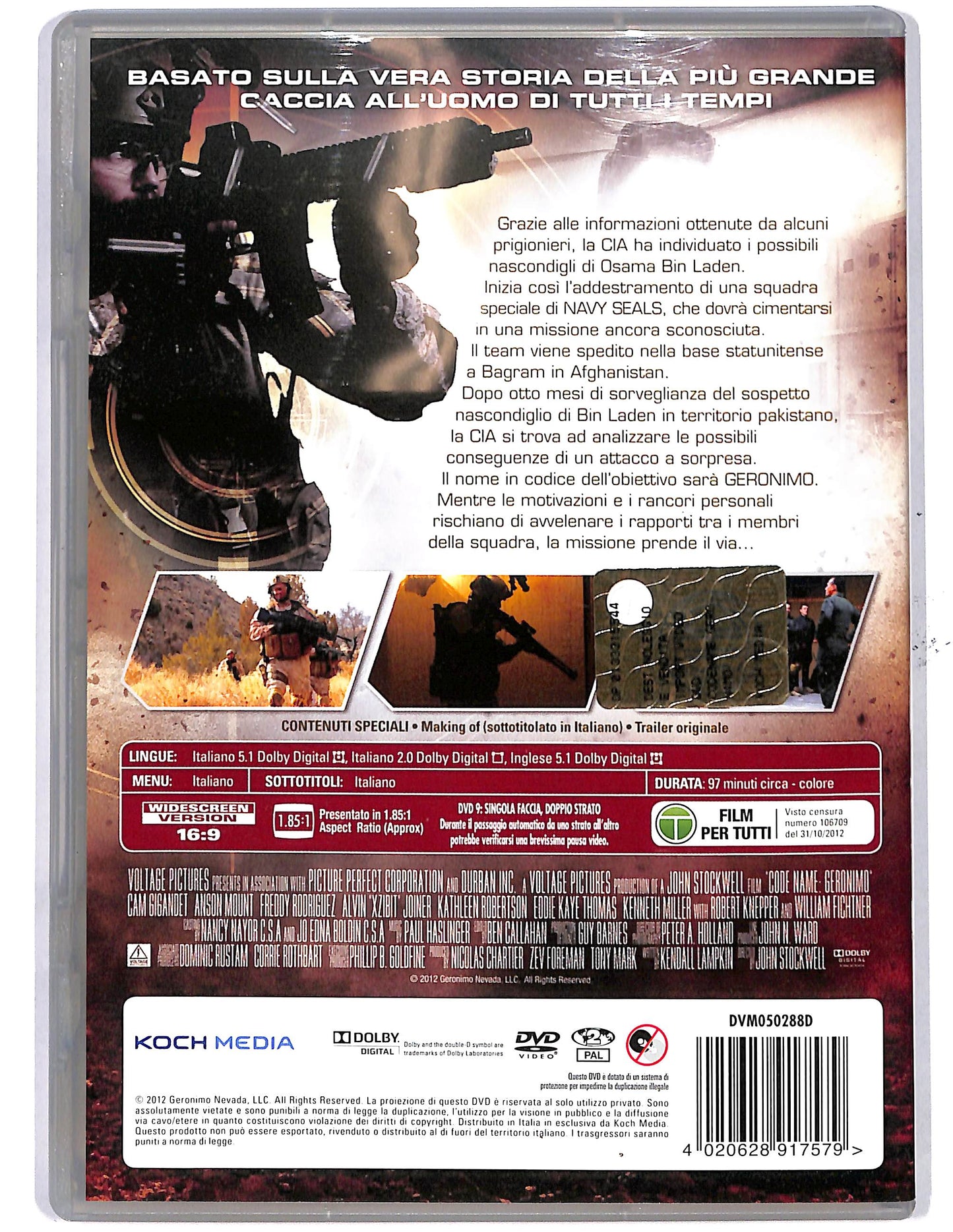 EBOND Code Name: Geronimo  DVD D650141