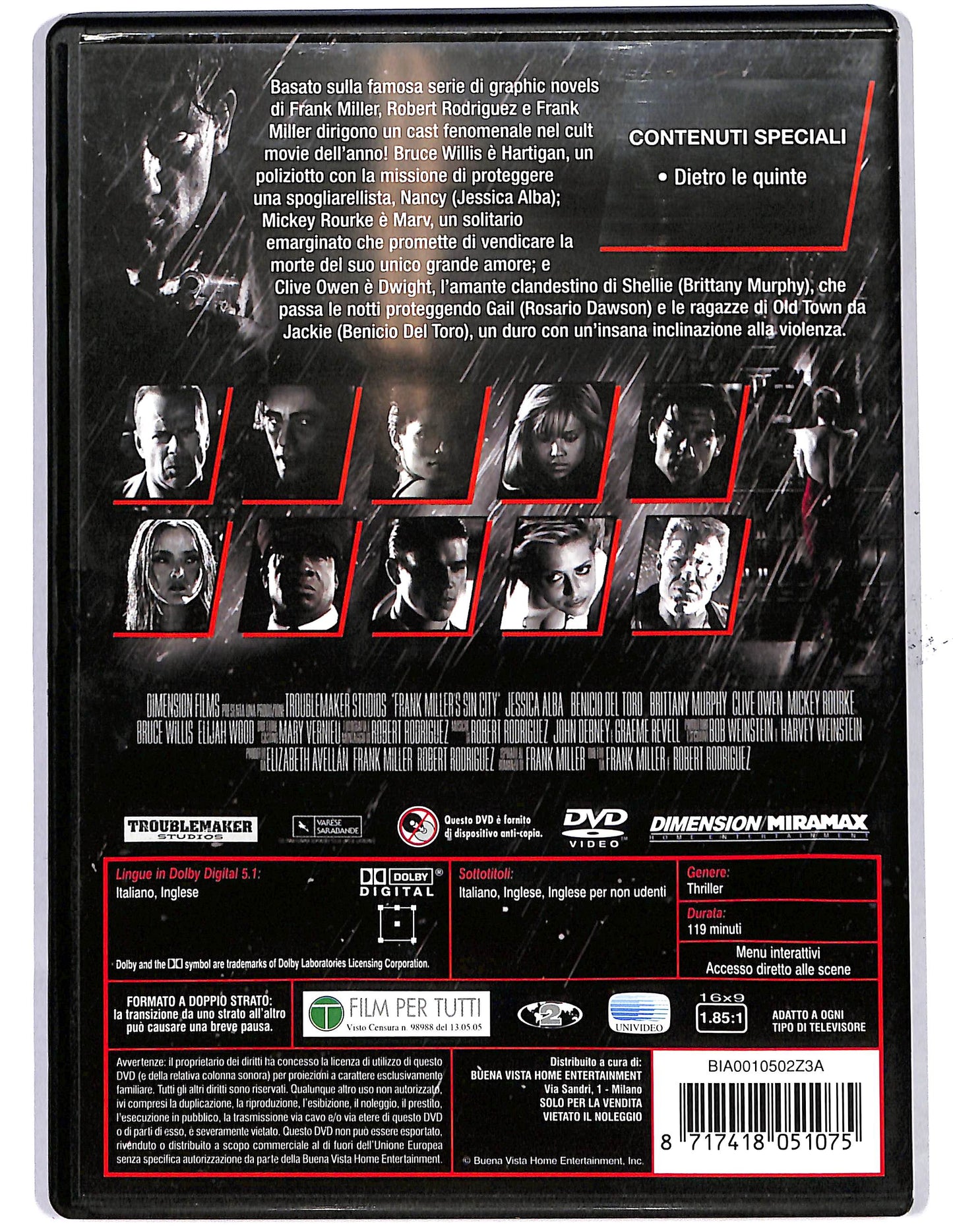 EBOND Sin city  DVD D650160
