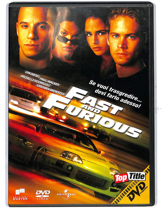 EBOND Fast and Furious EDITORIALE DVD D650241