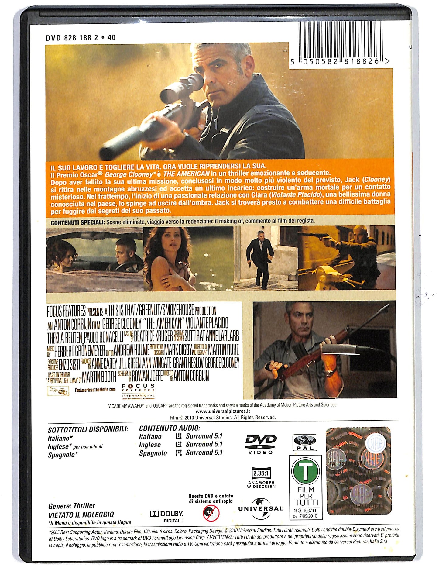 EBOND The american DVD D650255