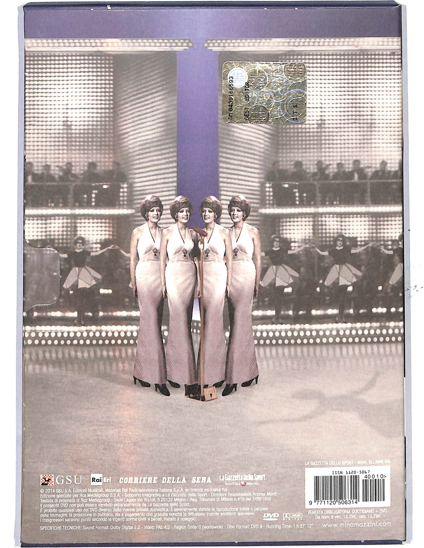 EBOND Mina gli anni Rai vol.10 1959 1962 EDITORIALE DVD D650467