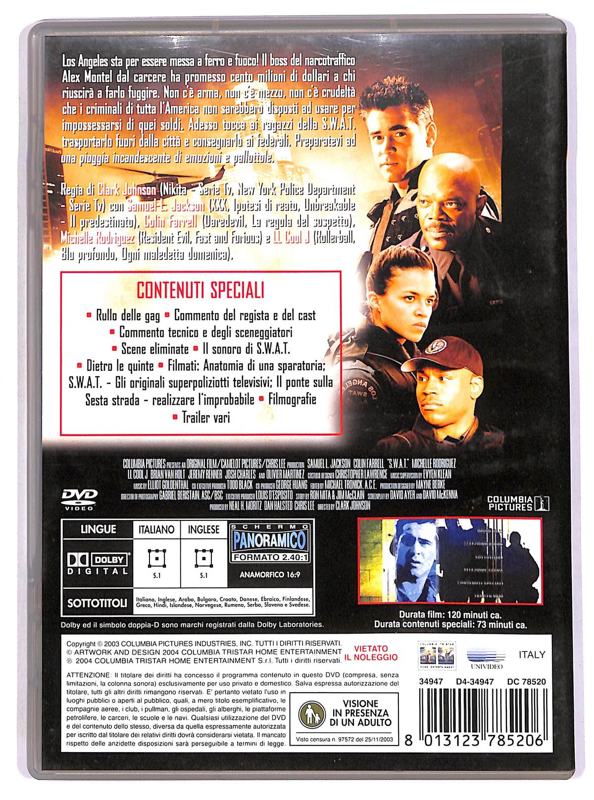 EBOND S.W.A.T. - Squadra speciale anticrimine DVD D650803