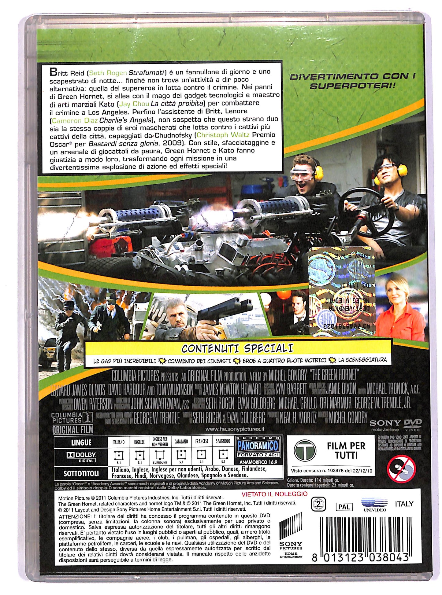 EBOND The Green Hornet DVD D650917
