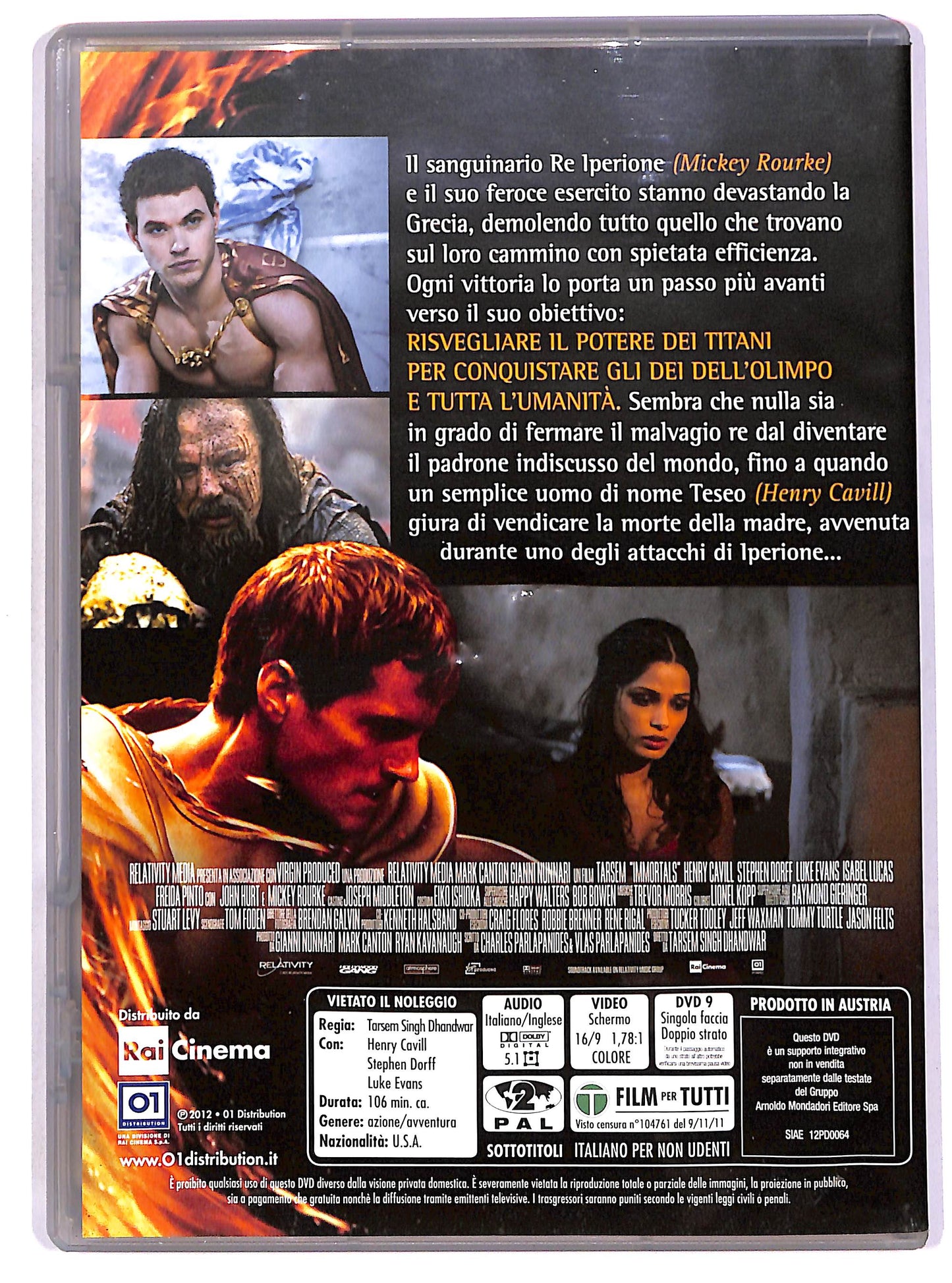 EBOND Immortals EDITORIALE DVD D650926