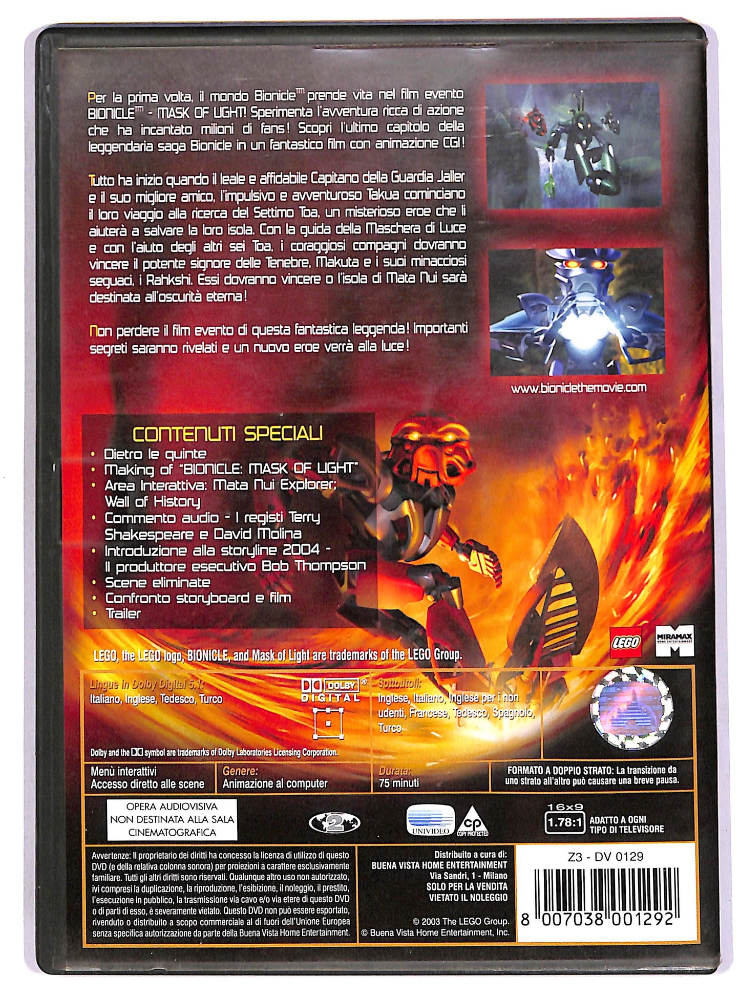 EBOND Bionicle - Il film DVD D650950