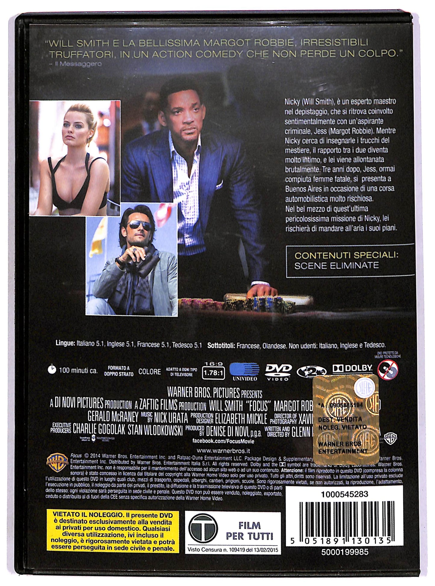 EBOND Focus - Niente e come sembra NOLEGGIO DVD D651022