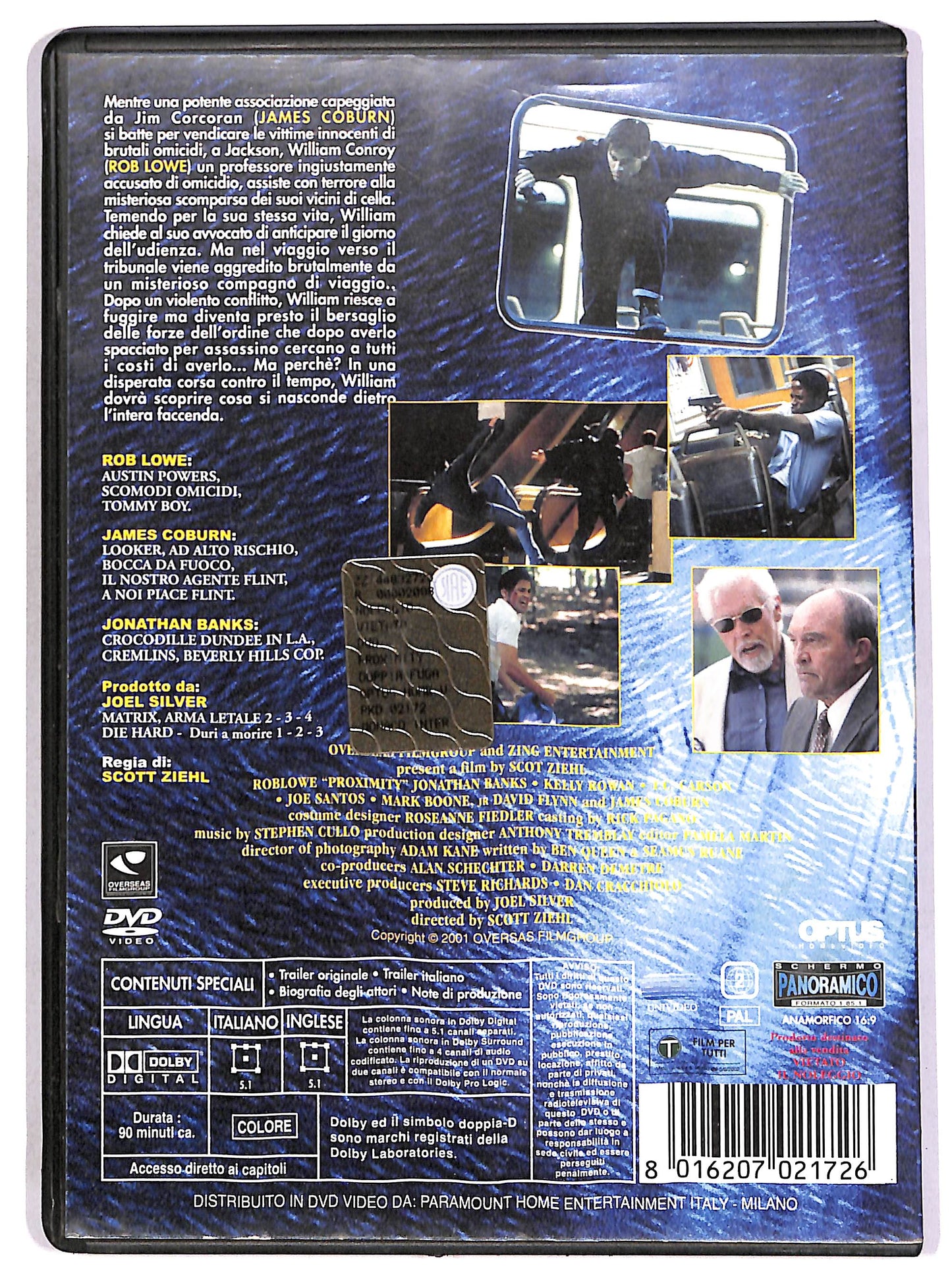 EBOND Proximity - Doppia fuga DVD D651101