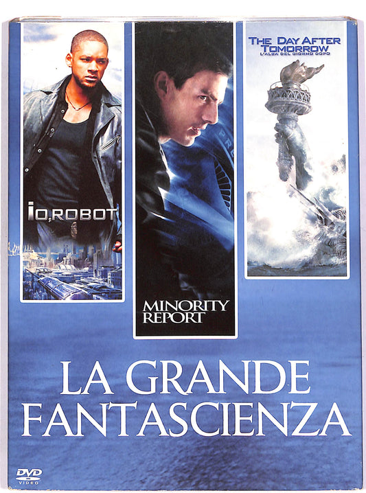 EBOND Io, robot + Minority Report + The Day After Tomorrow SLIPCASE DVD D651240