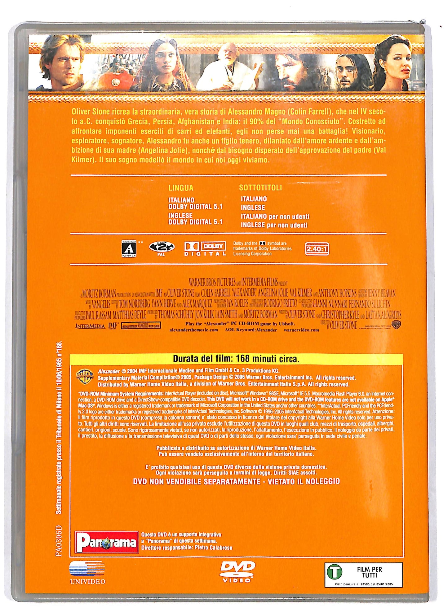 EBOND Alexander  EDITORIALE ( 2 DVD ) DVD D651424