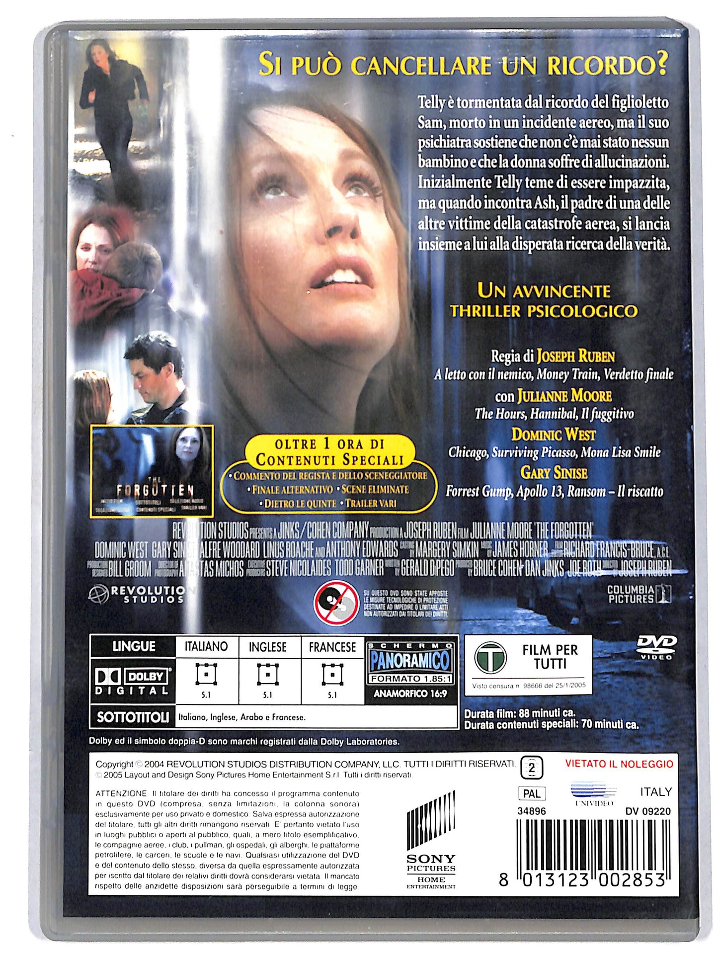 EBOND The forgotten DVD D651501