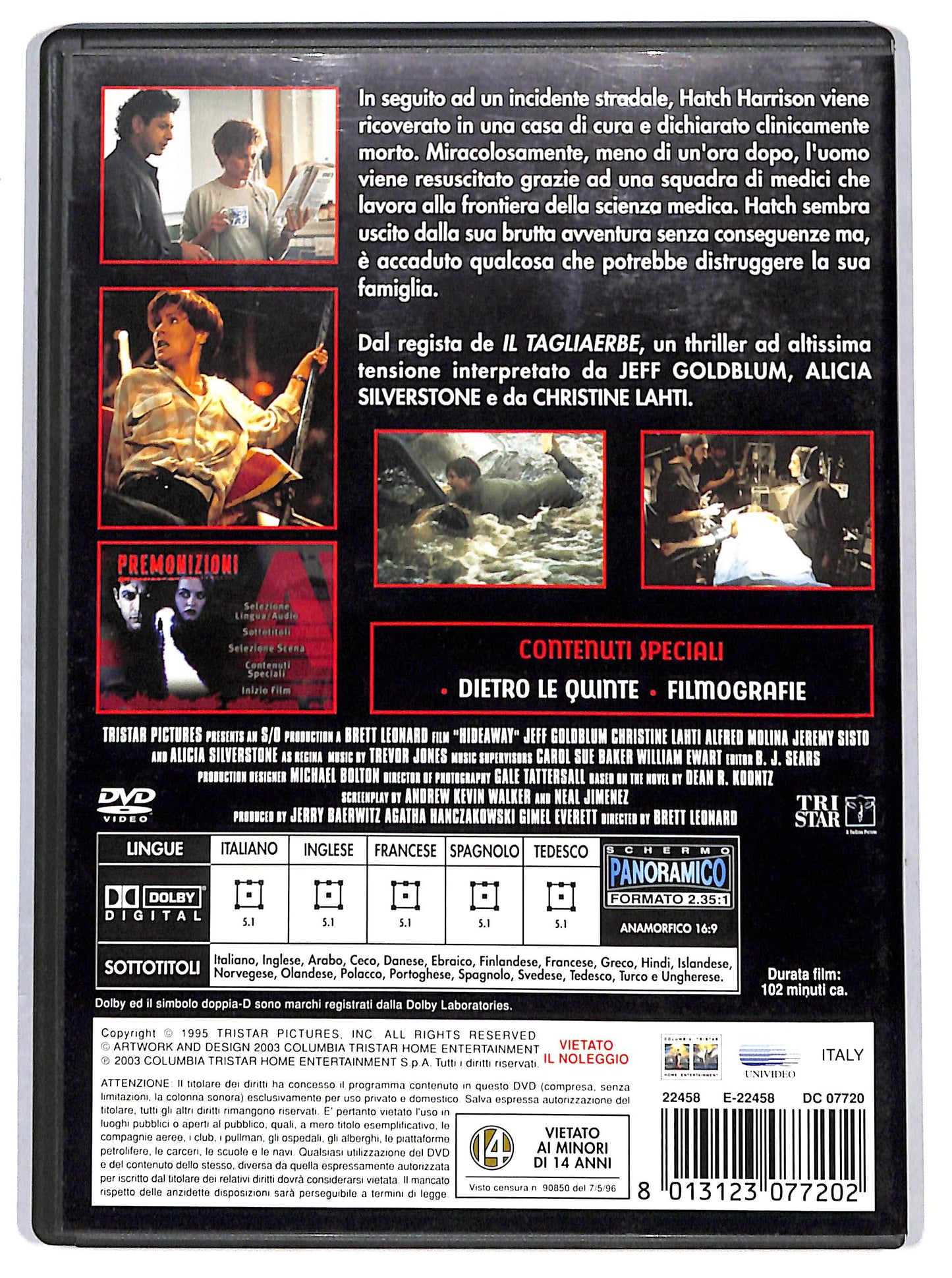 EBOND premonizioni DVD D651507
