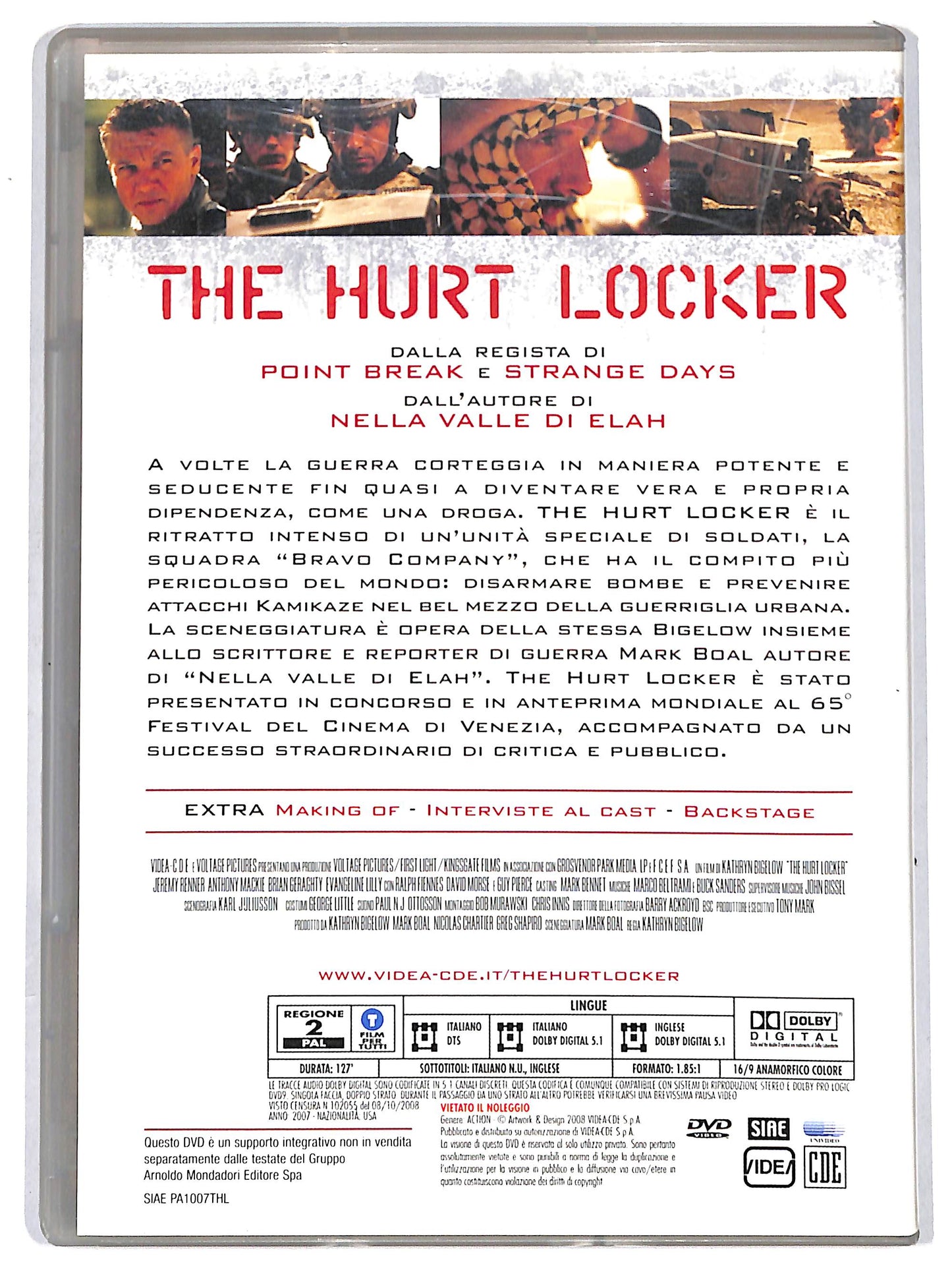 EBOND The Hurt Locker  EDITORIALE DVD D651517