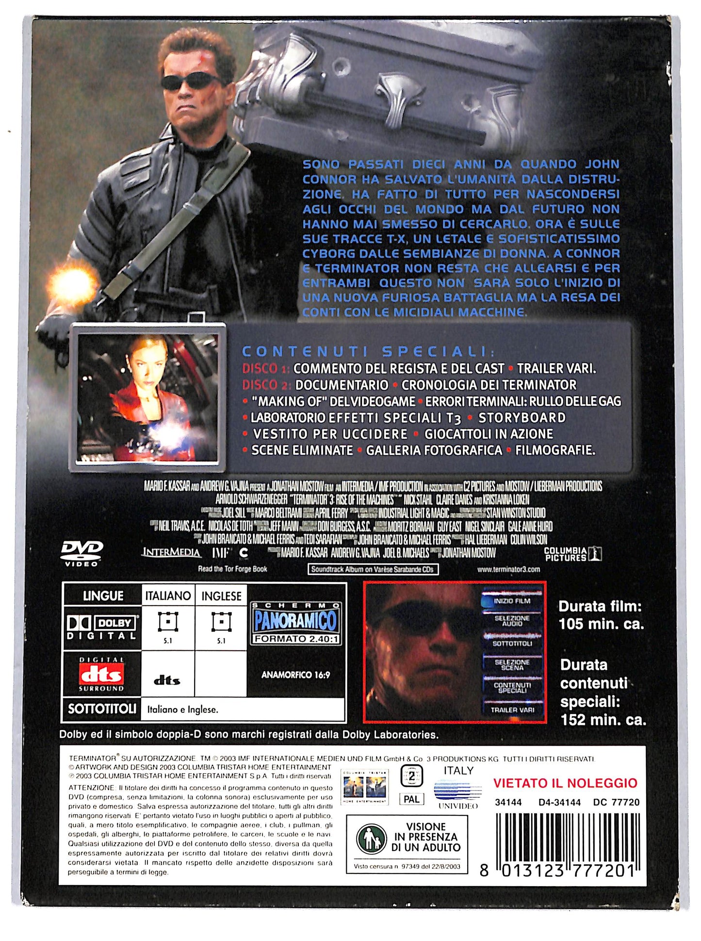 EBOND terminator 3 - le macchine ribelli DVD D651547