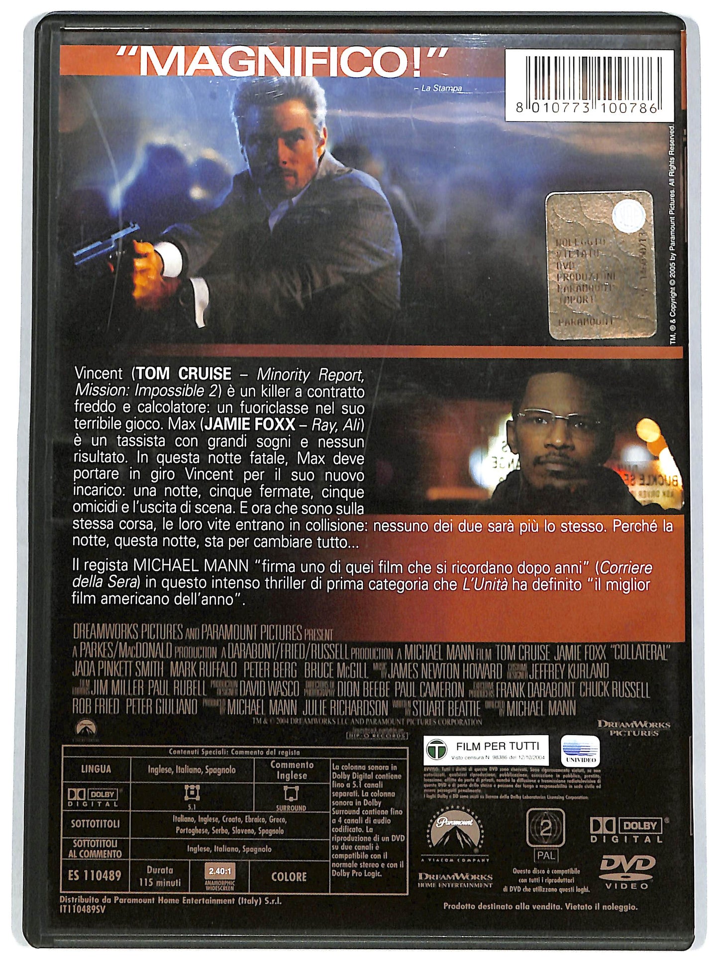 EBOND Collateral (film) DVD D651614