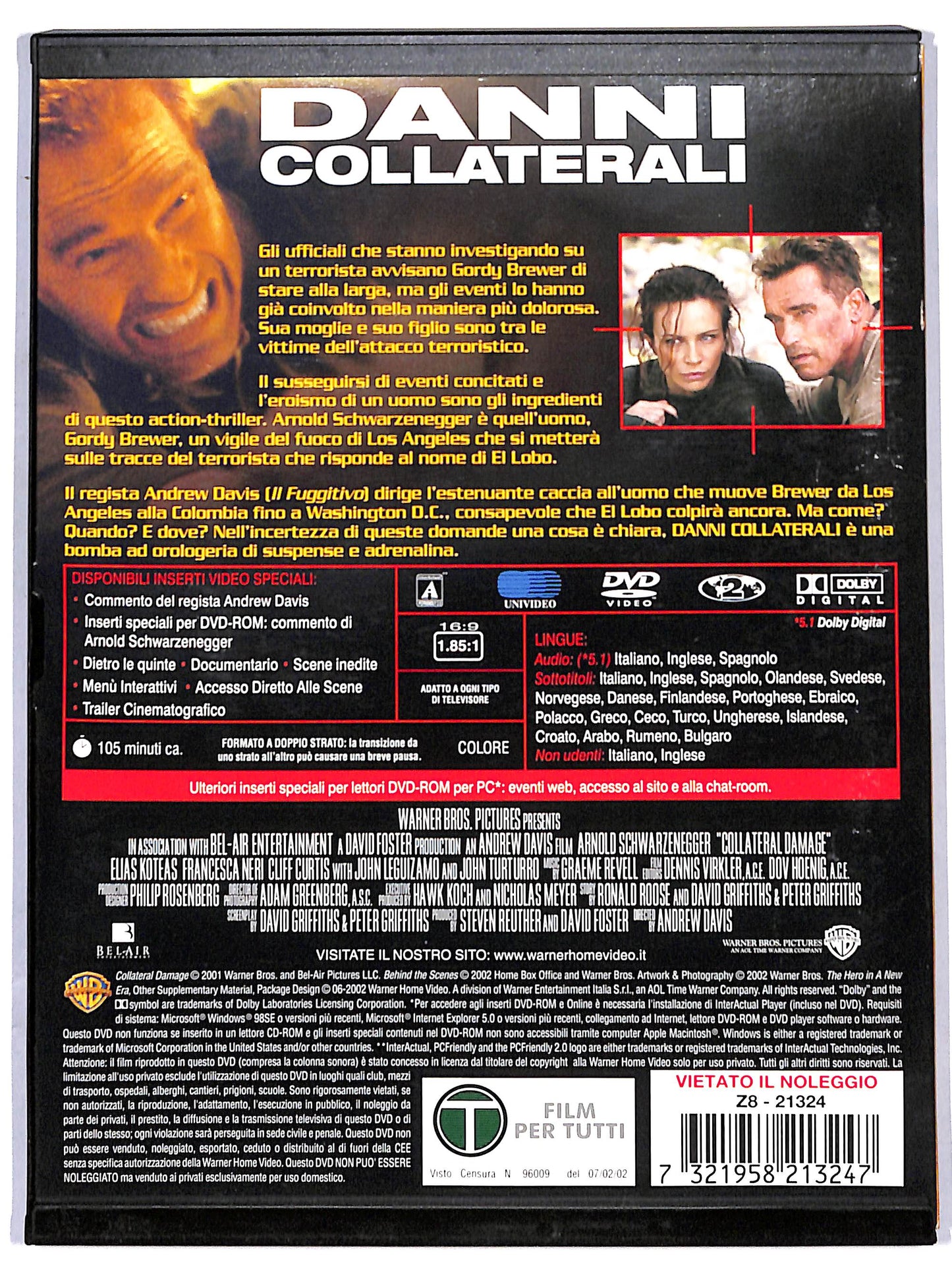 EBOND Danni collaterali  SNAPPER DVD D651701