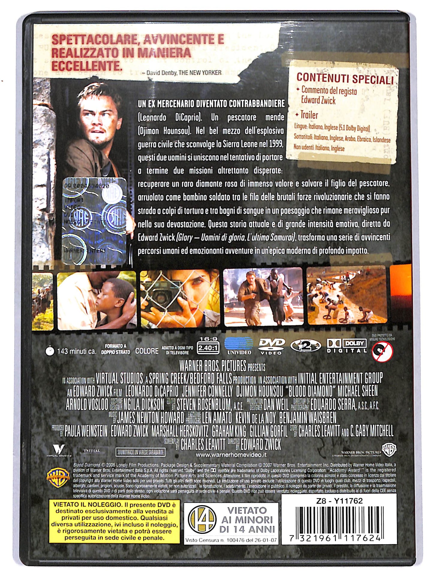 EBOND blood diamond - diamanti di sangue DVD D651704