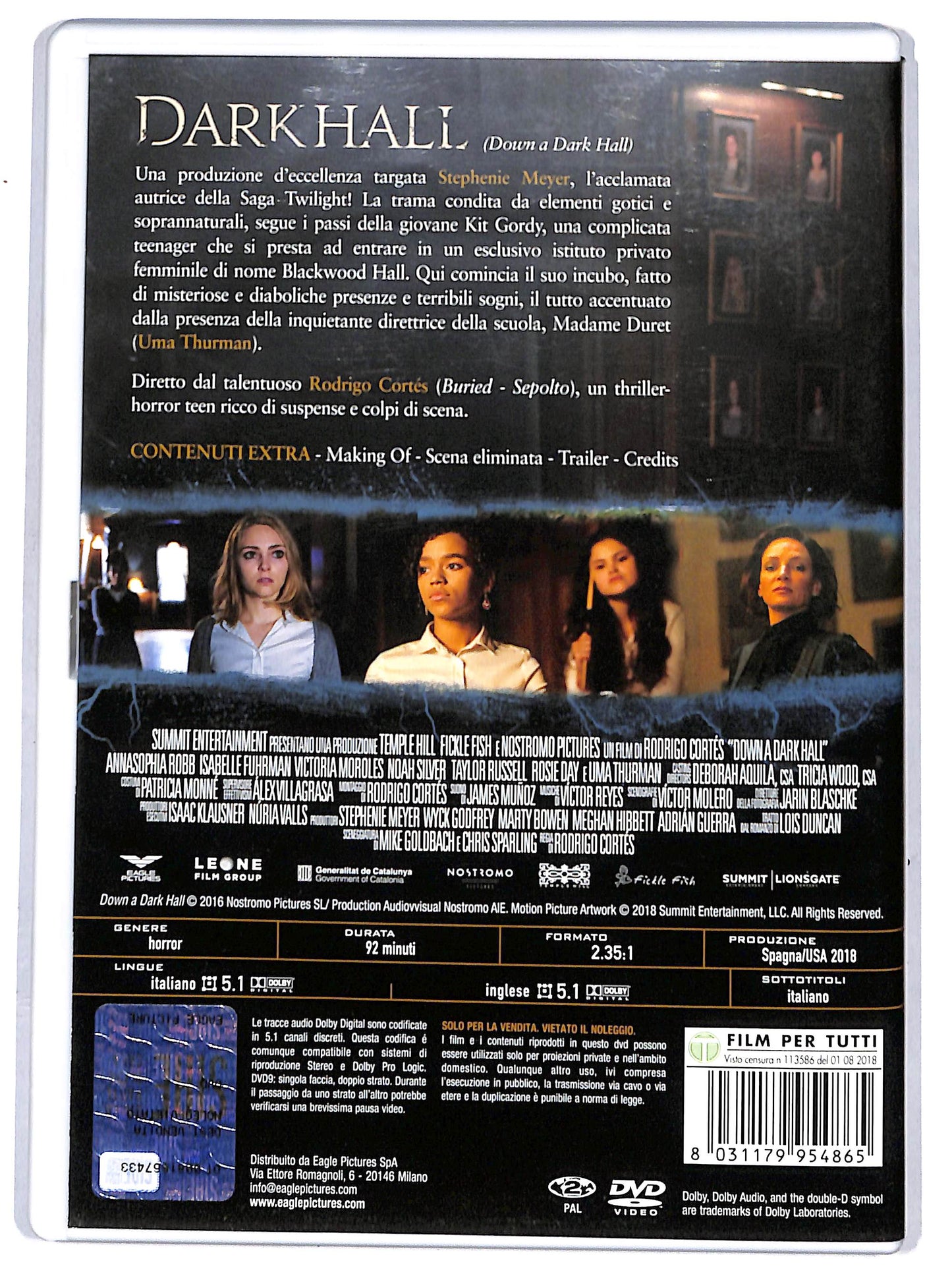 EBOND Dark Hall DVD D651750