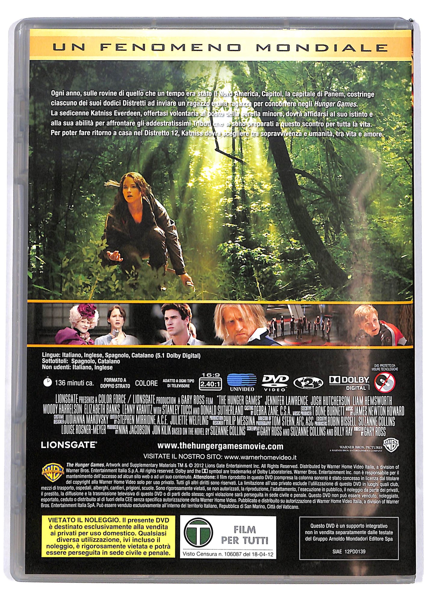 EBOND Hunger Games EDITORIALE DVD D651831