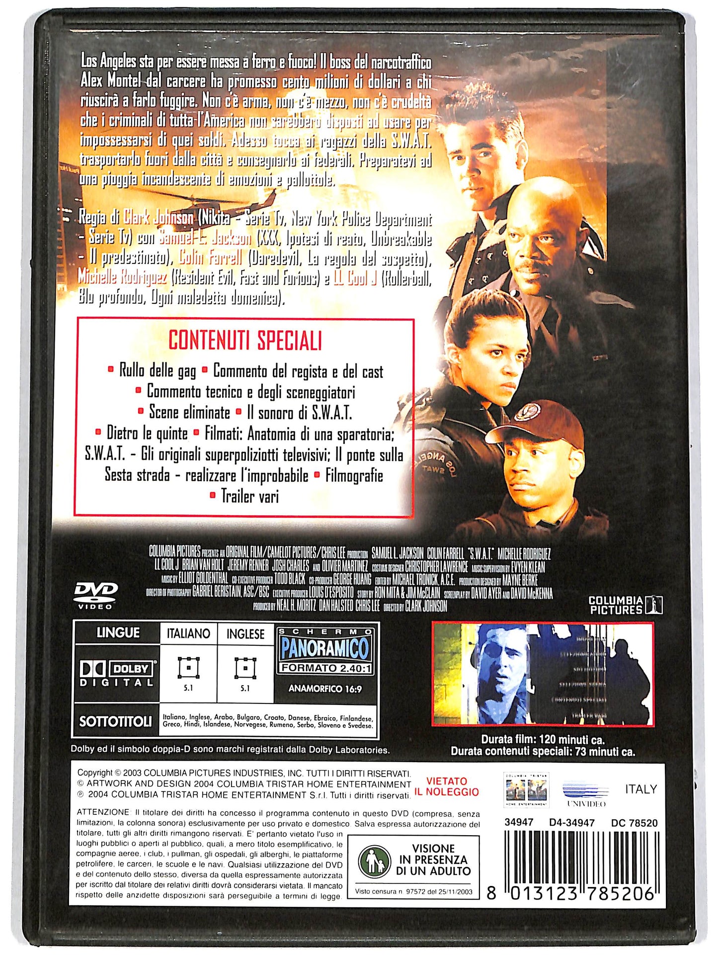 EBOND S.W.A.T. - Squadra speciale anticrimine DVD D651910