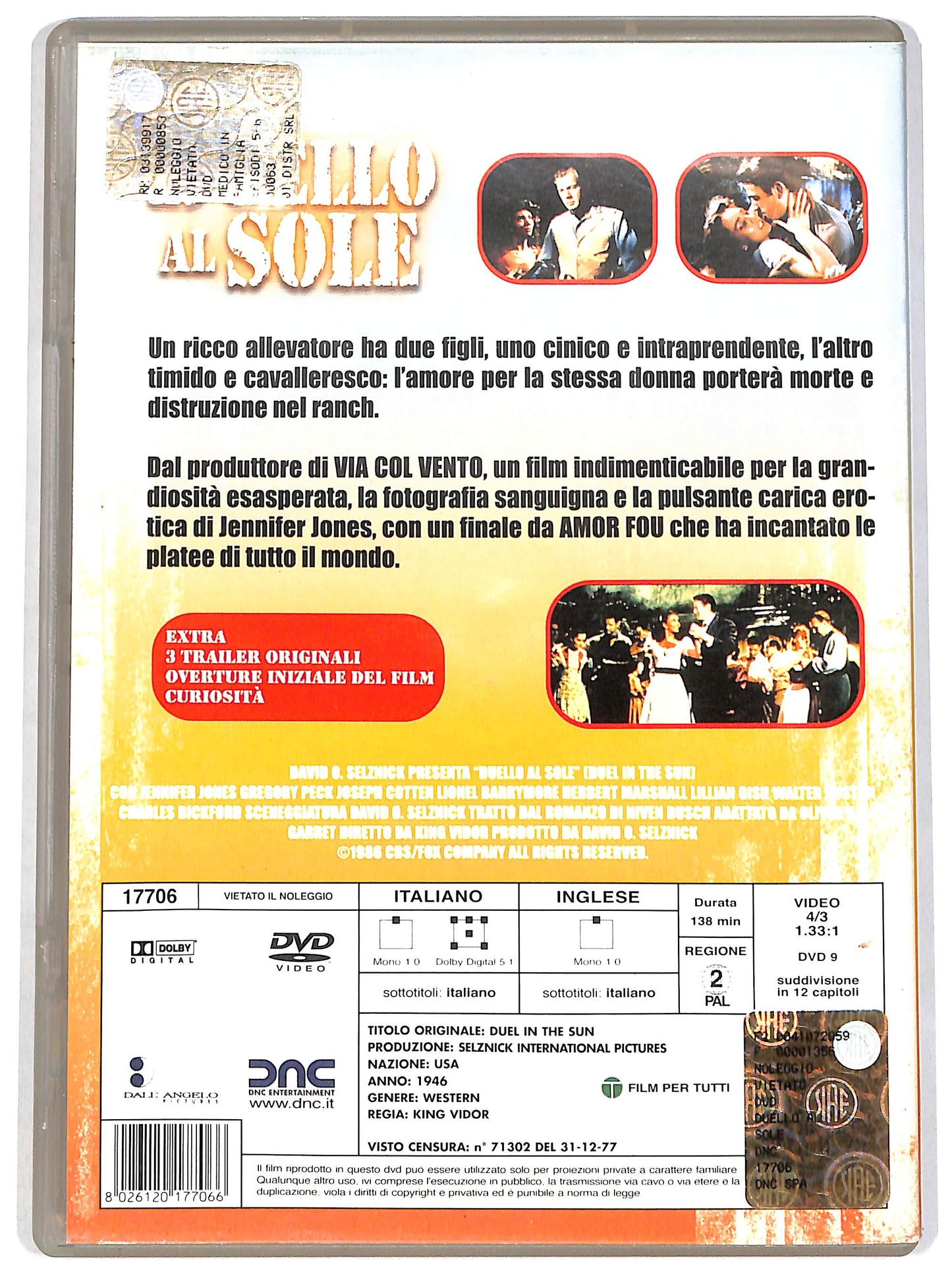 EBOND Duello al sole DVD D651916