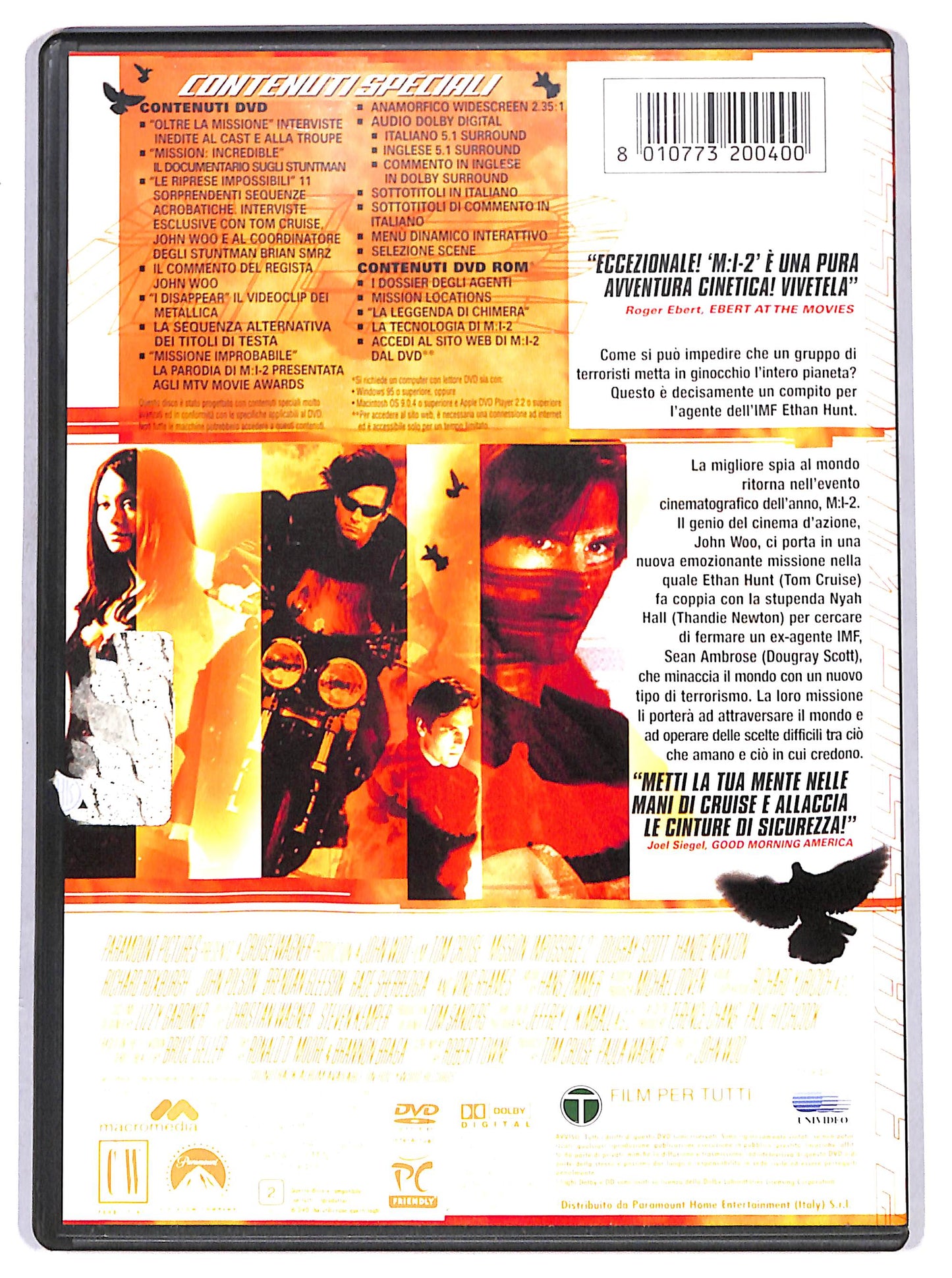 EBOND Mission: Impossible 2 DVD D652021