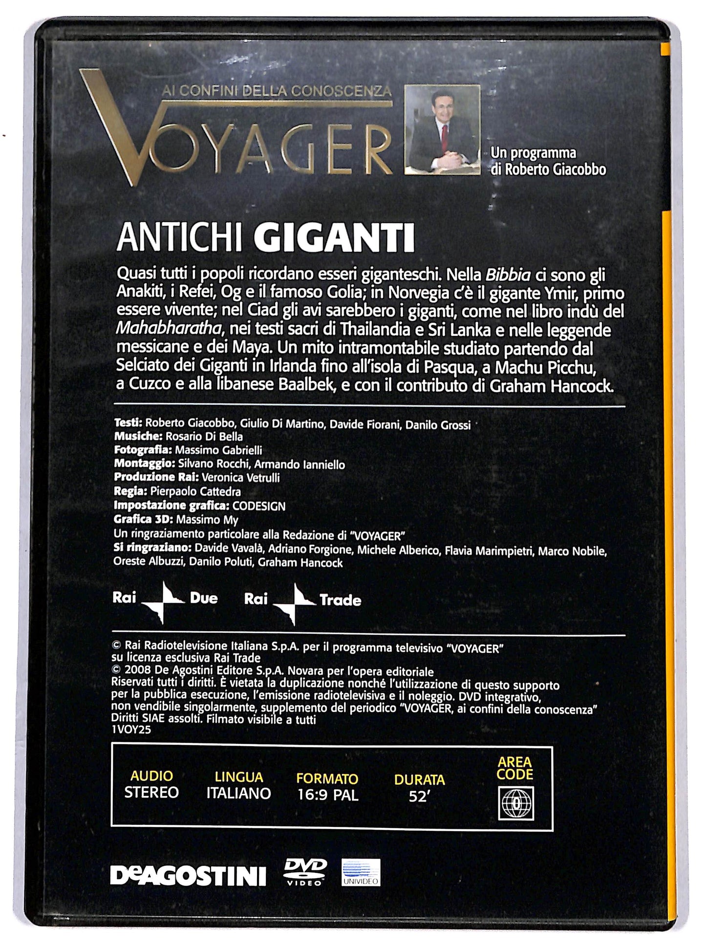 EBOND Antichi giganti - Voyager n.25   EDITORIALE DVD D652053