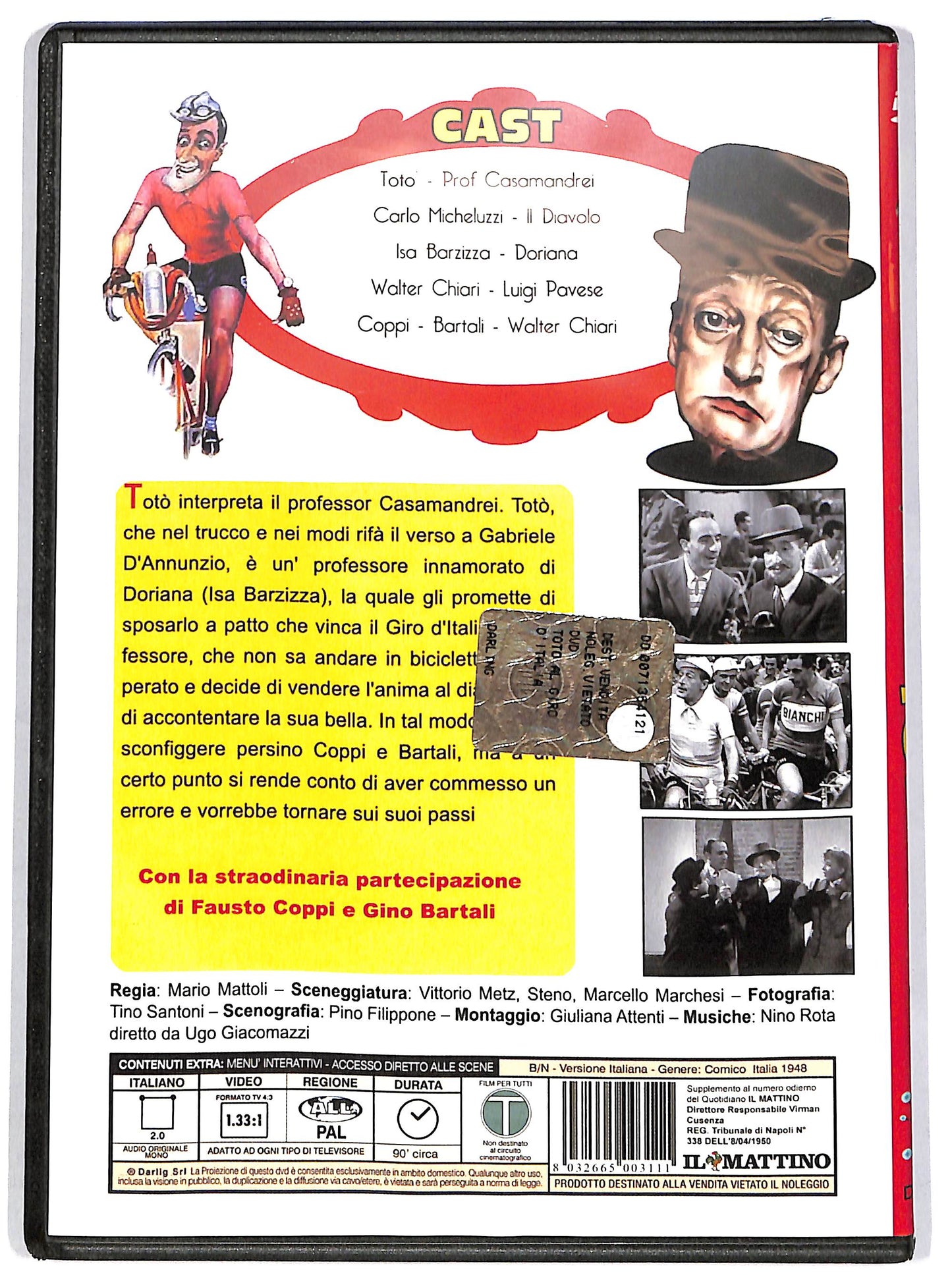 EBOND Toto al Giro d'Italia DVD D652106