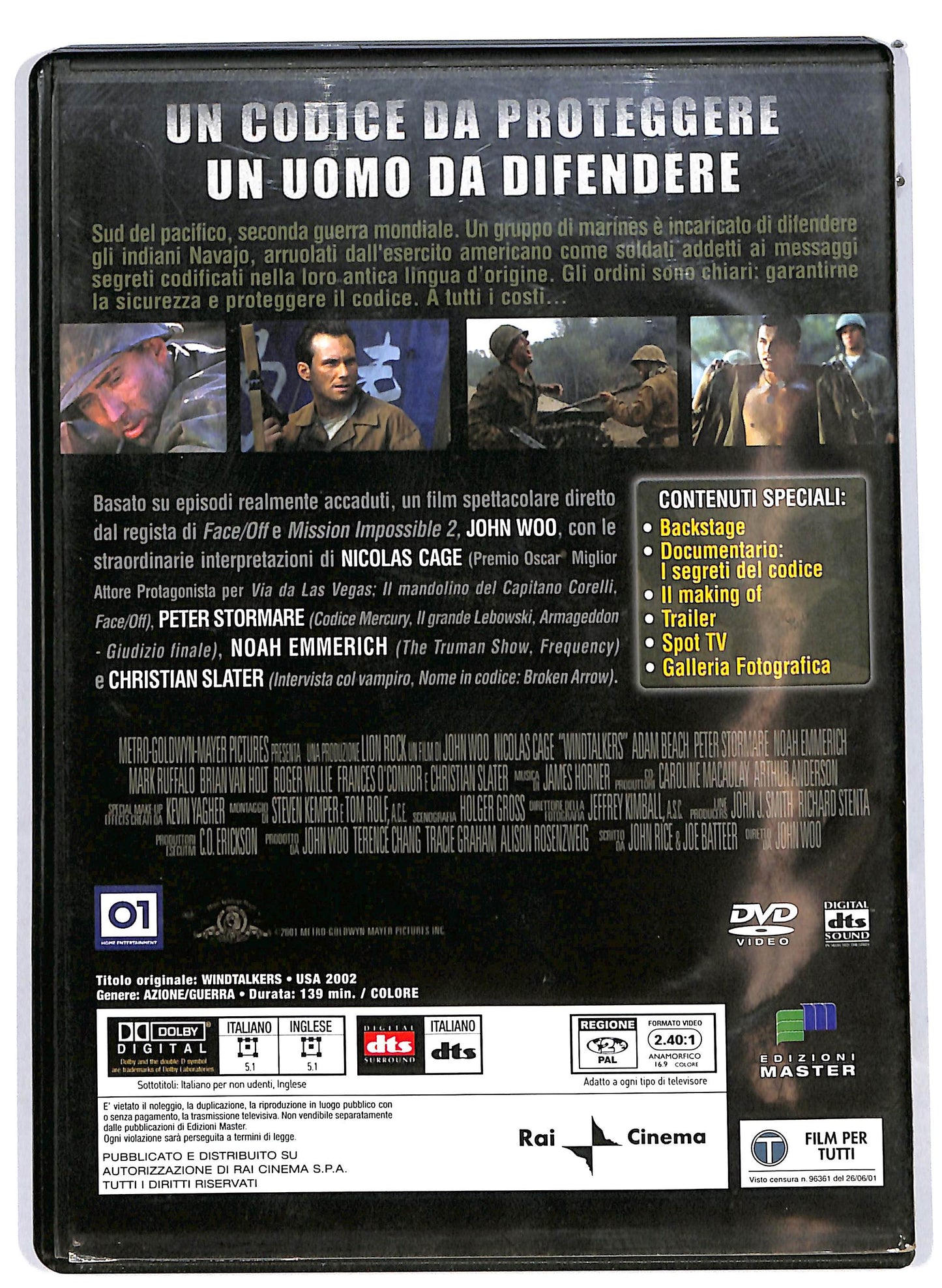 EBOND Windtalkers EDITORIALE DVD D652239