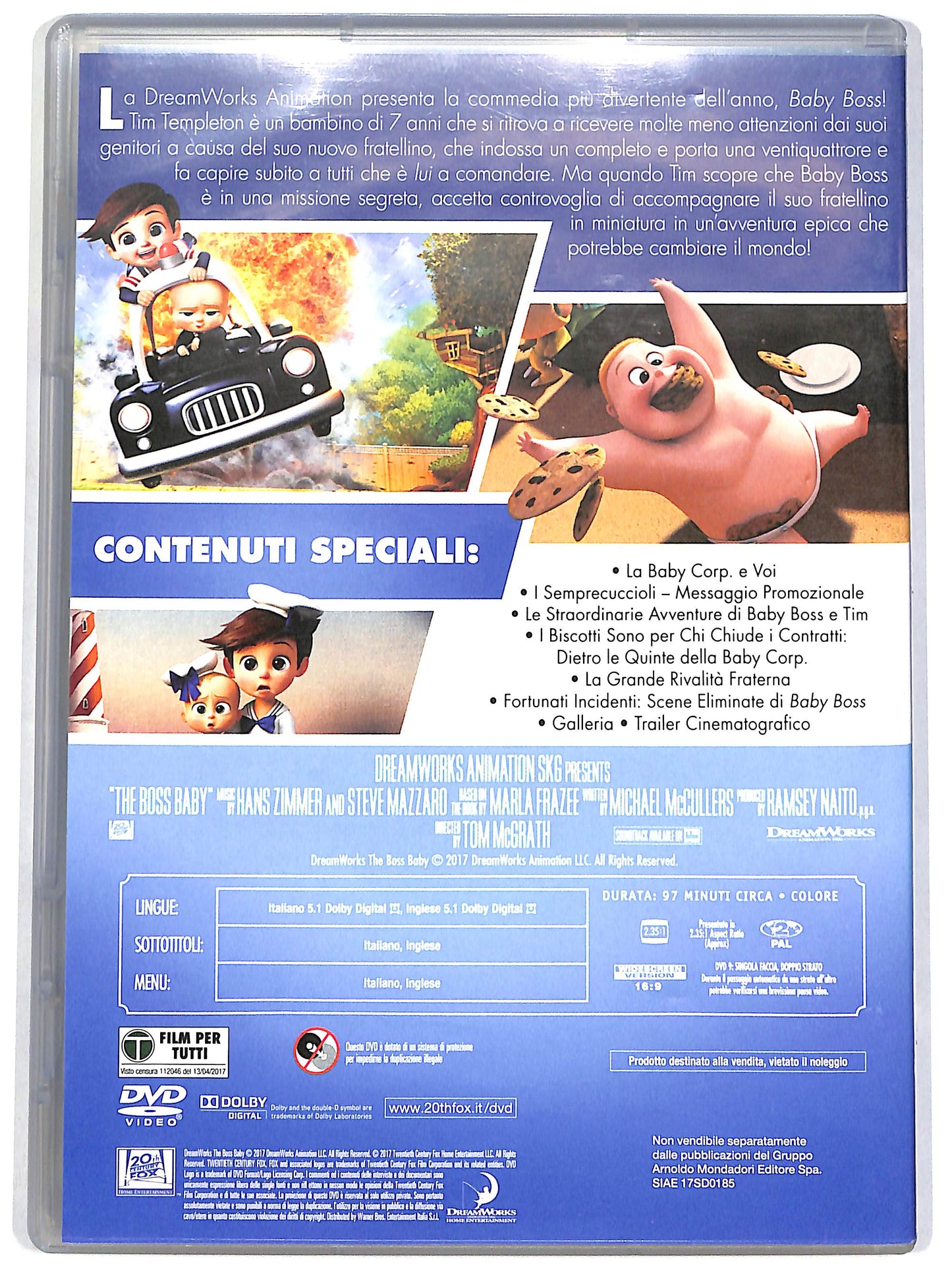 EBOND Baby Boss - I biscotti soo per i vincitori  EDITORIALE  DVD D652349