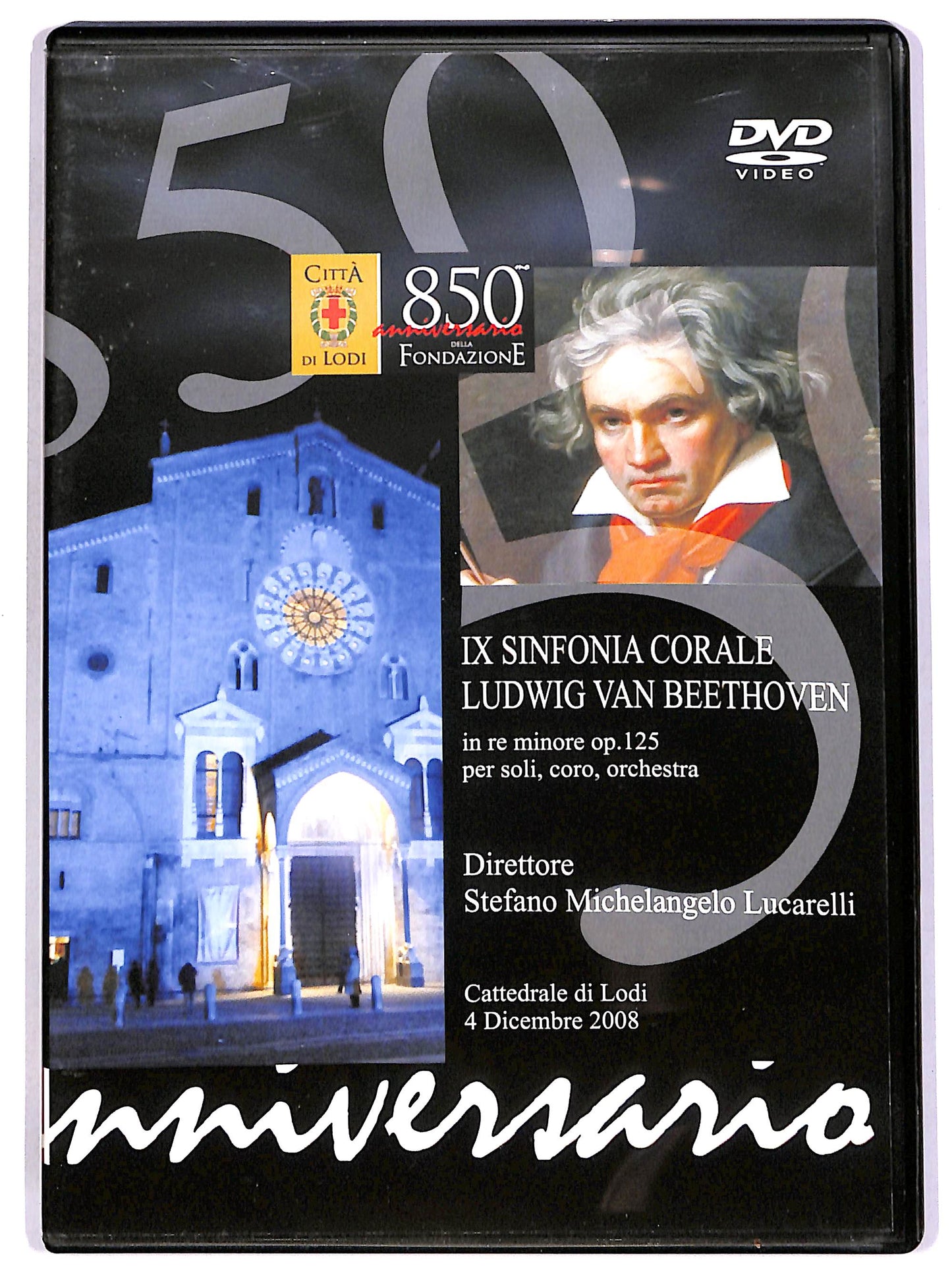 EBOND IX Sinfonia Corale Ludwig Van Beethoven EDITORIALE DVD D652725