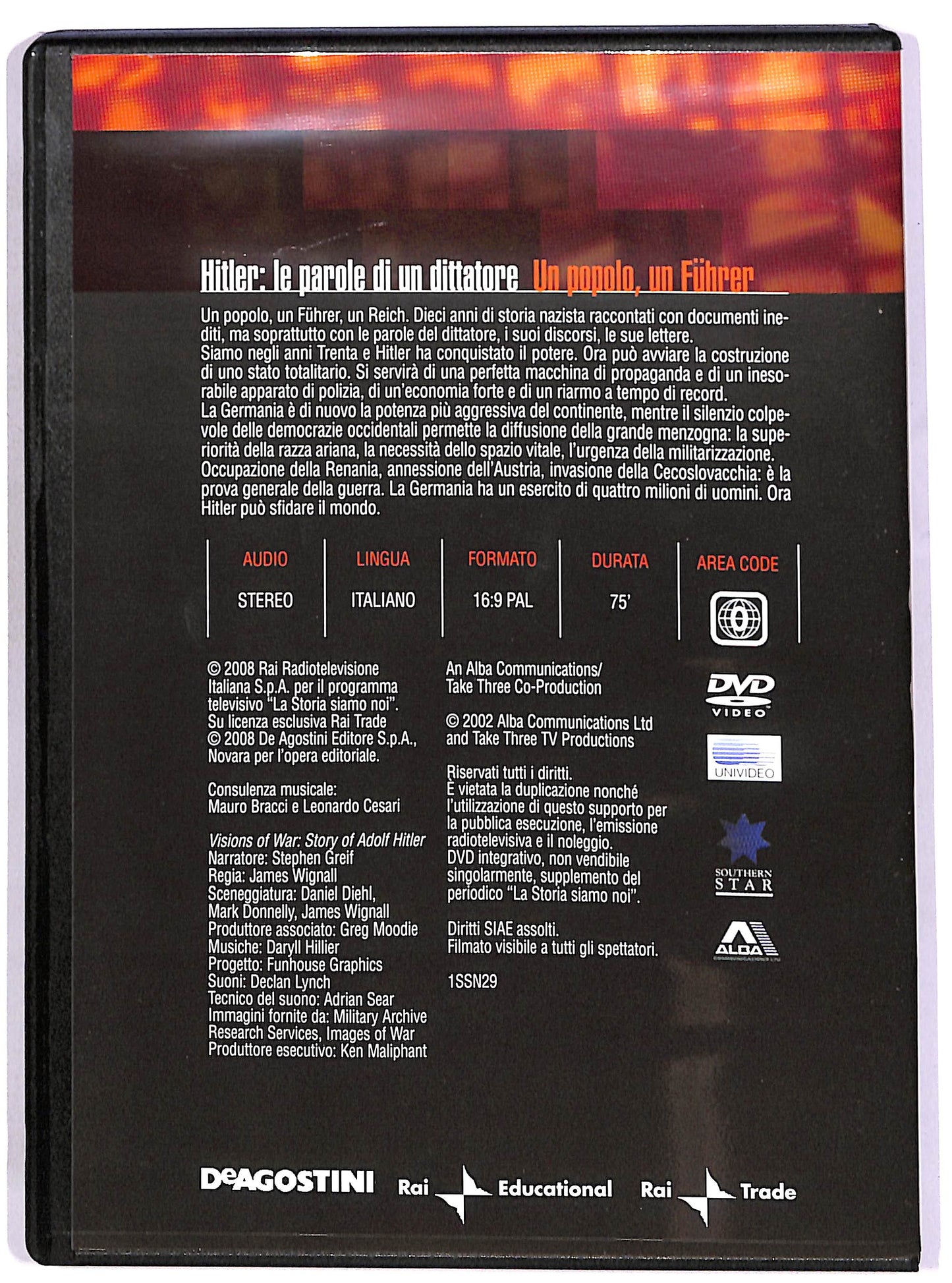 EBOND La storia siamo noi Vol.29 - Un popolo, un Fuhrer EDITORIALE DVD D652727