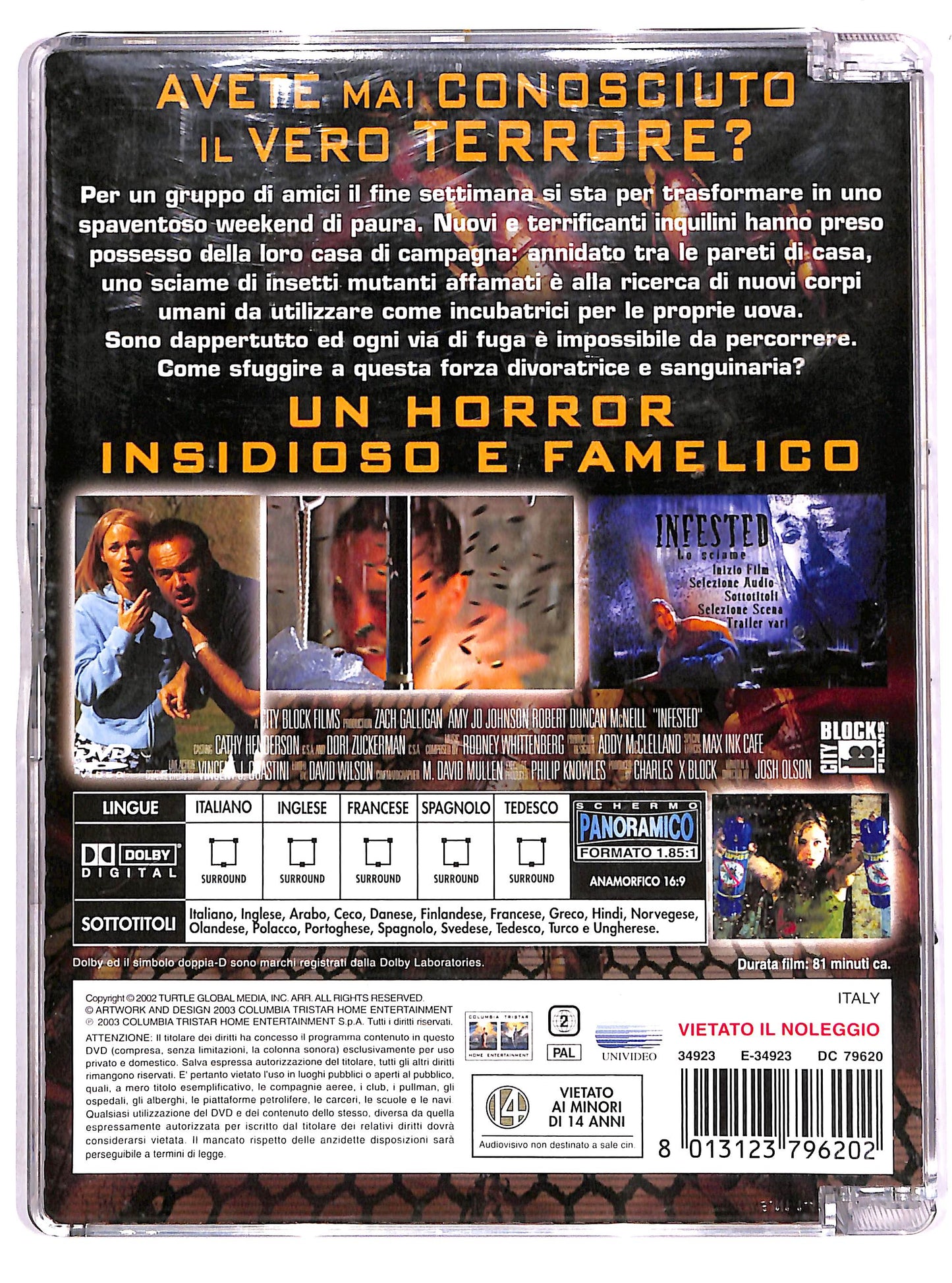 EBOND Infested - Lo sciame SJB DVD D652929