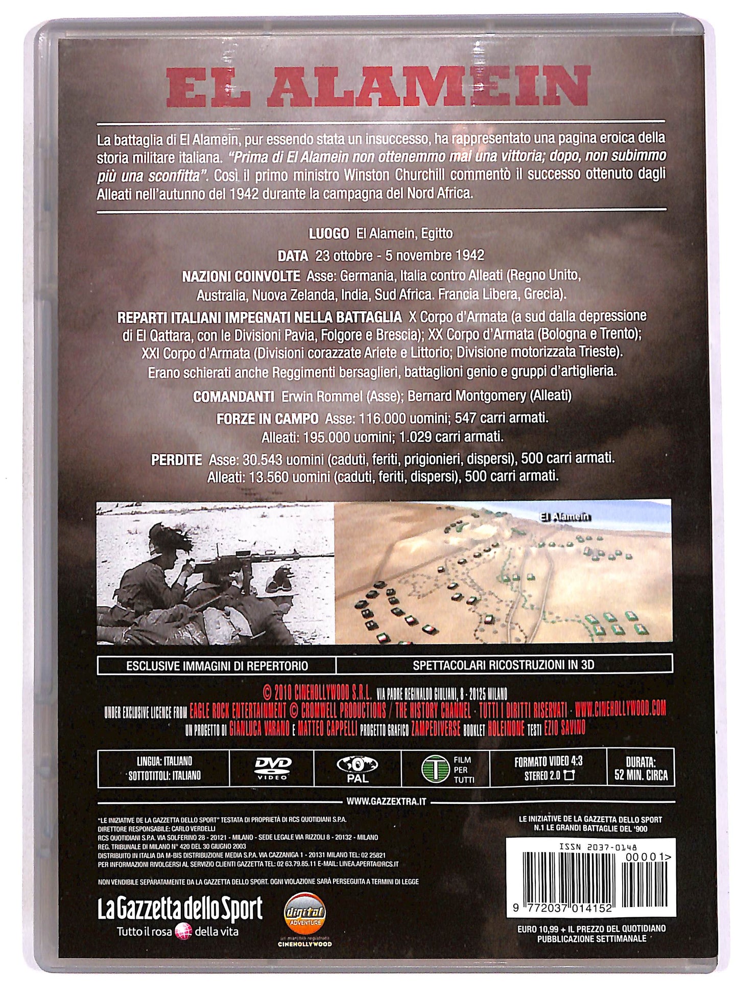 EBOND El Alamein EDITORIALE DVD D653104