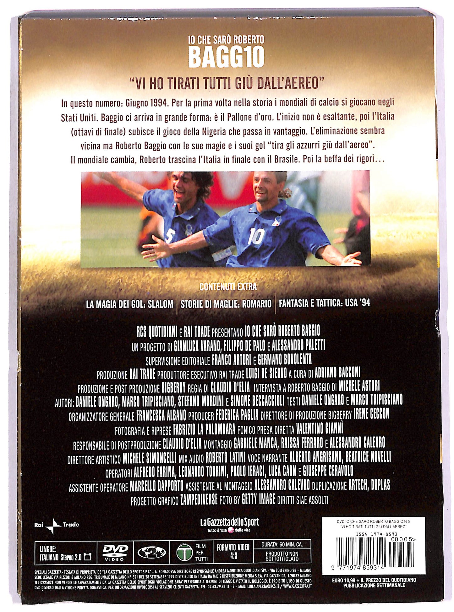 EBOND Io saro BAGG1O - Vi ho tirati tutti giu dall'aereo EDITORIALE DVD D653131