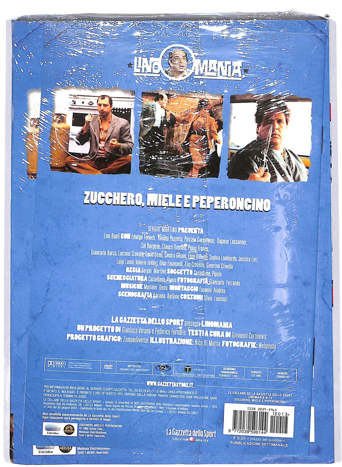 EBOND Zucchero, miele e peperoncino EDITORIALE DVD D653340