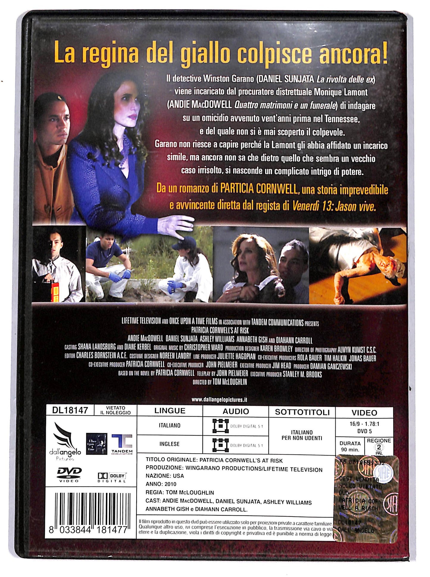 EBOND Patricia Cornwell A rischio DVD D653425