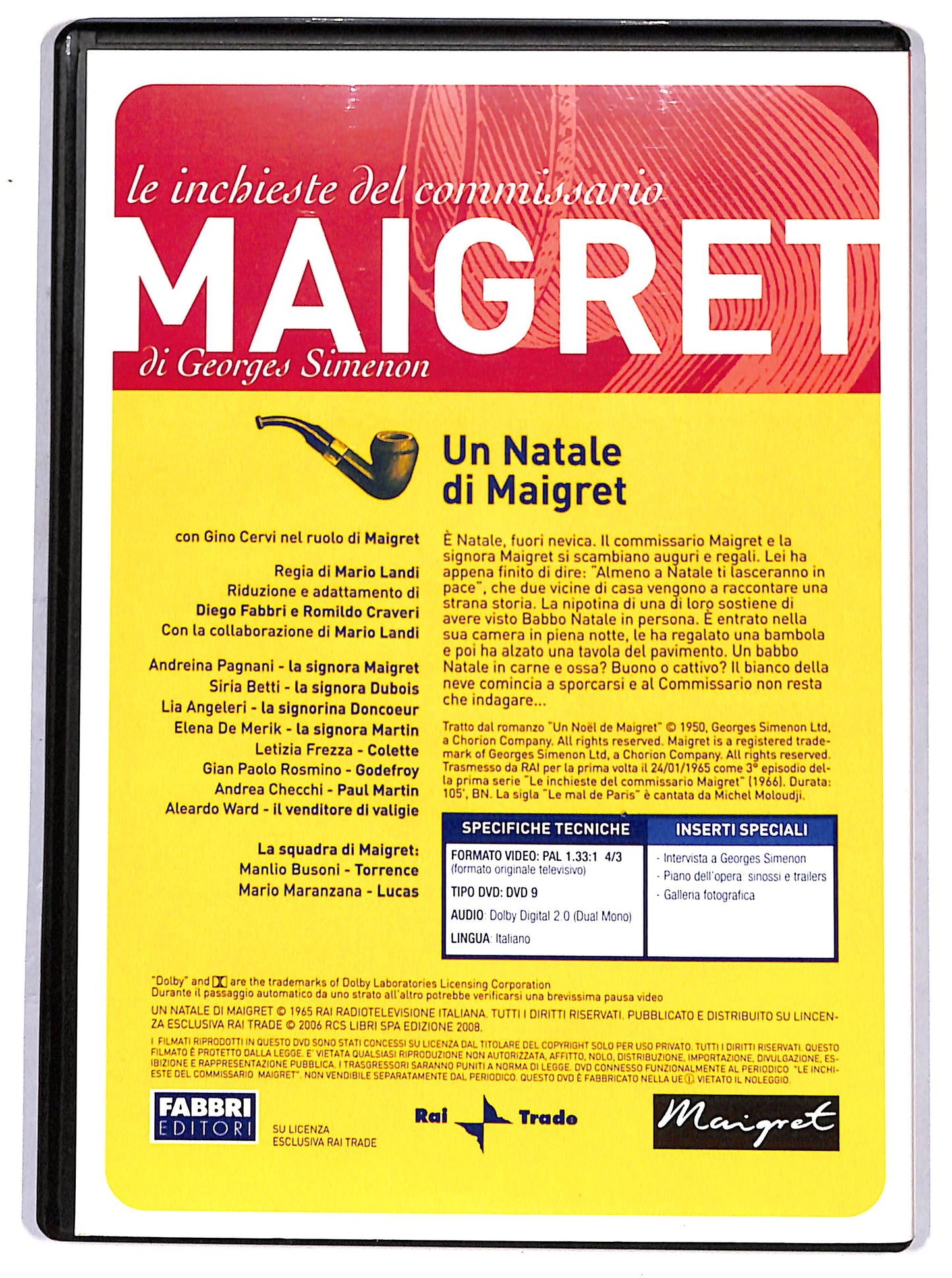 EBOND Un Natale di Maigret  EDITORIALE DVD D653452