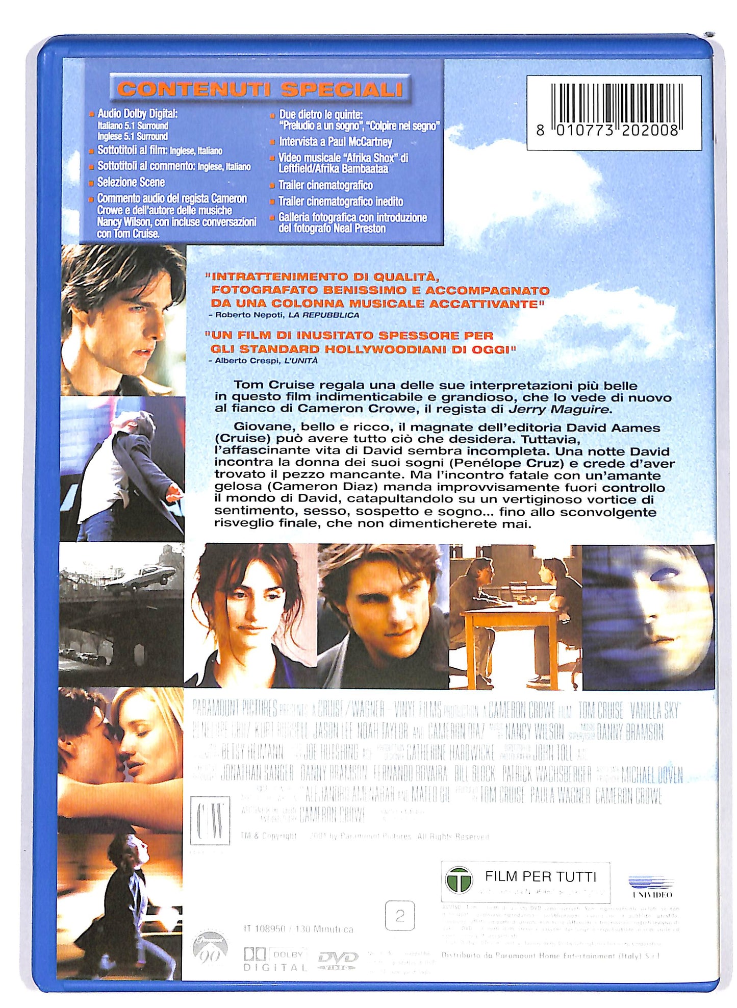 EBOND Vanilla sky   NOLEGGIO DVD D653649