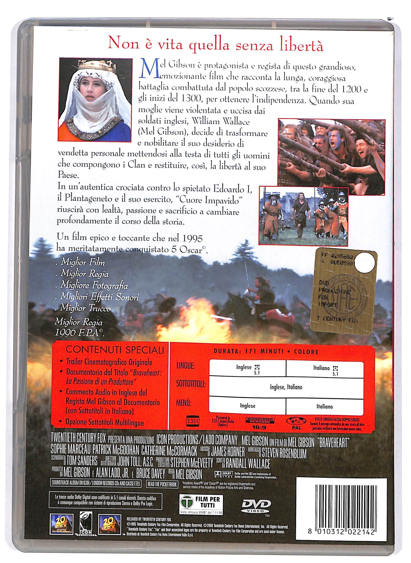 EBOND Braveheart - Cuore impavido (2 dischi) DVD D653819