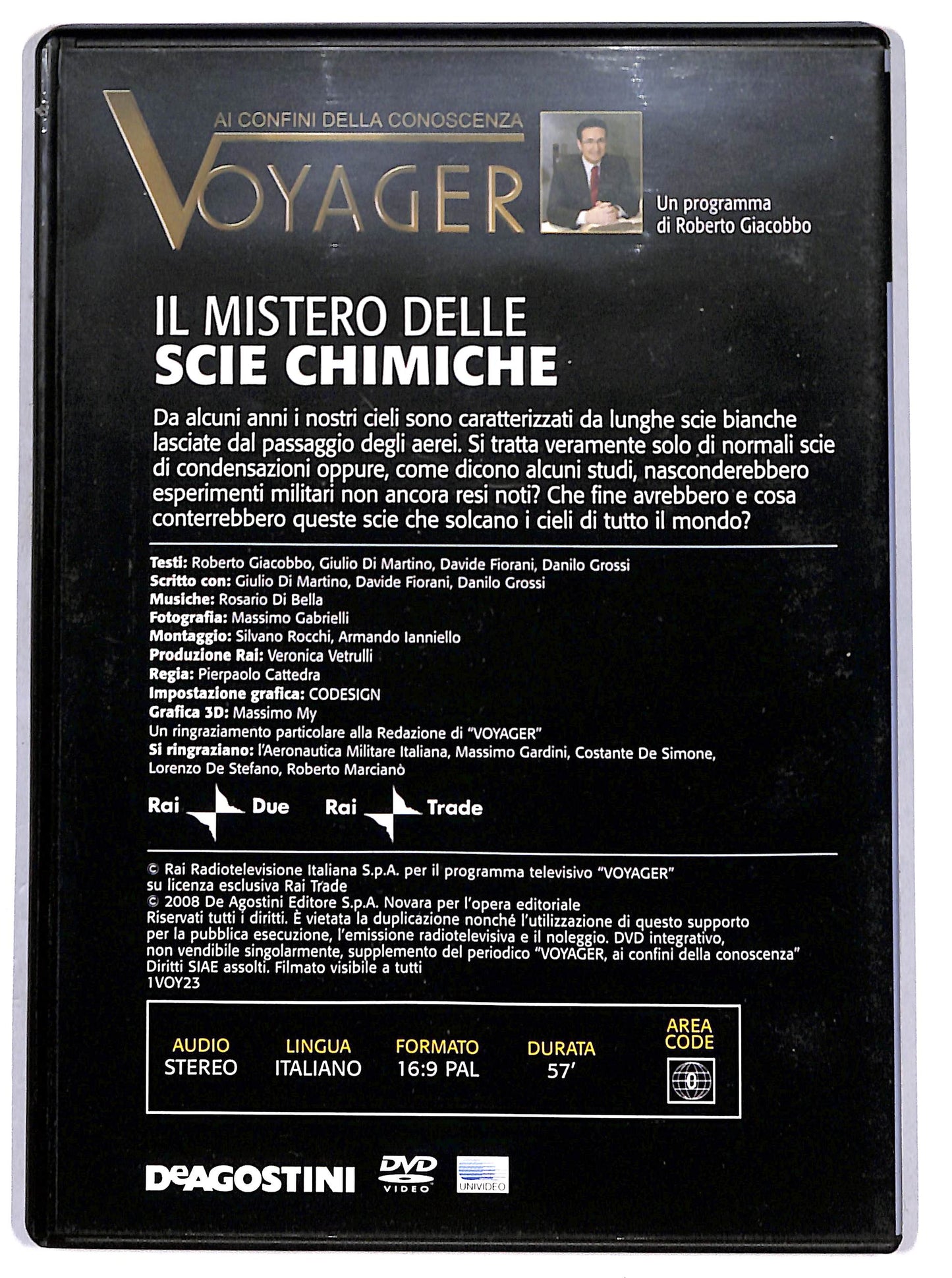 EBOND Il mistero delle scie chimiche voyager n.23  EDITORIALE DVD D653905