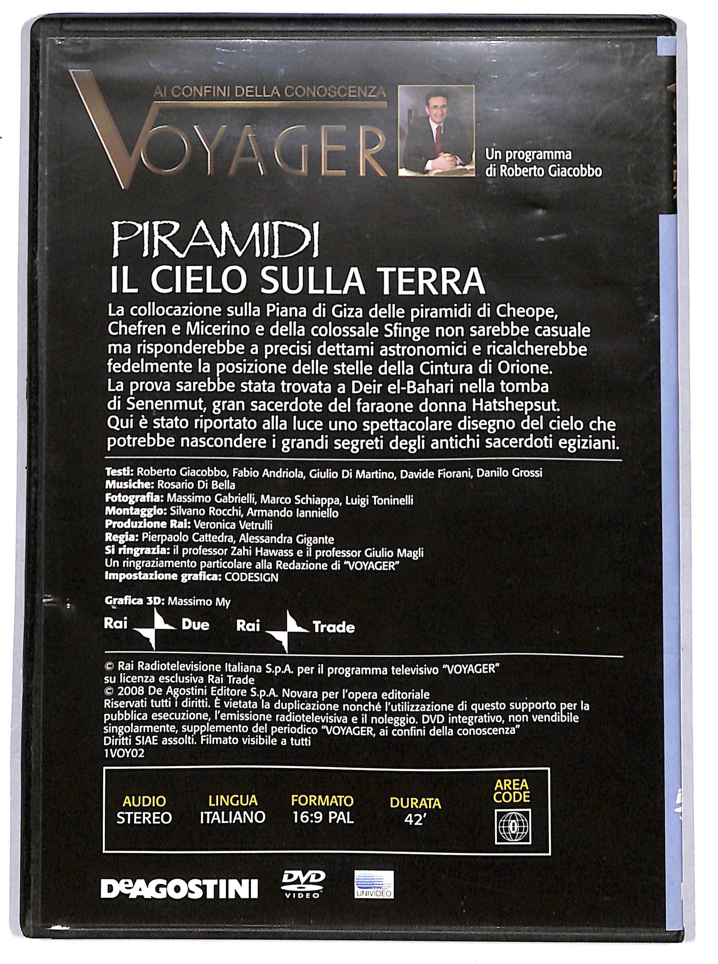 EBOND Piramidi Il cielo sulla terra - Voyager n 2  EDITORIALE DVD D653930
